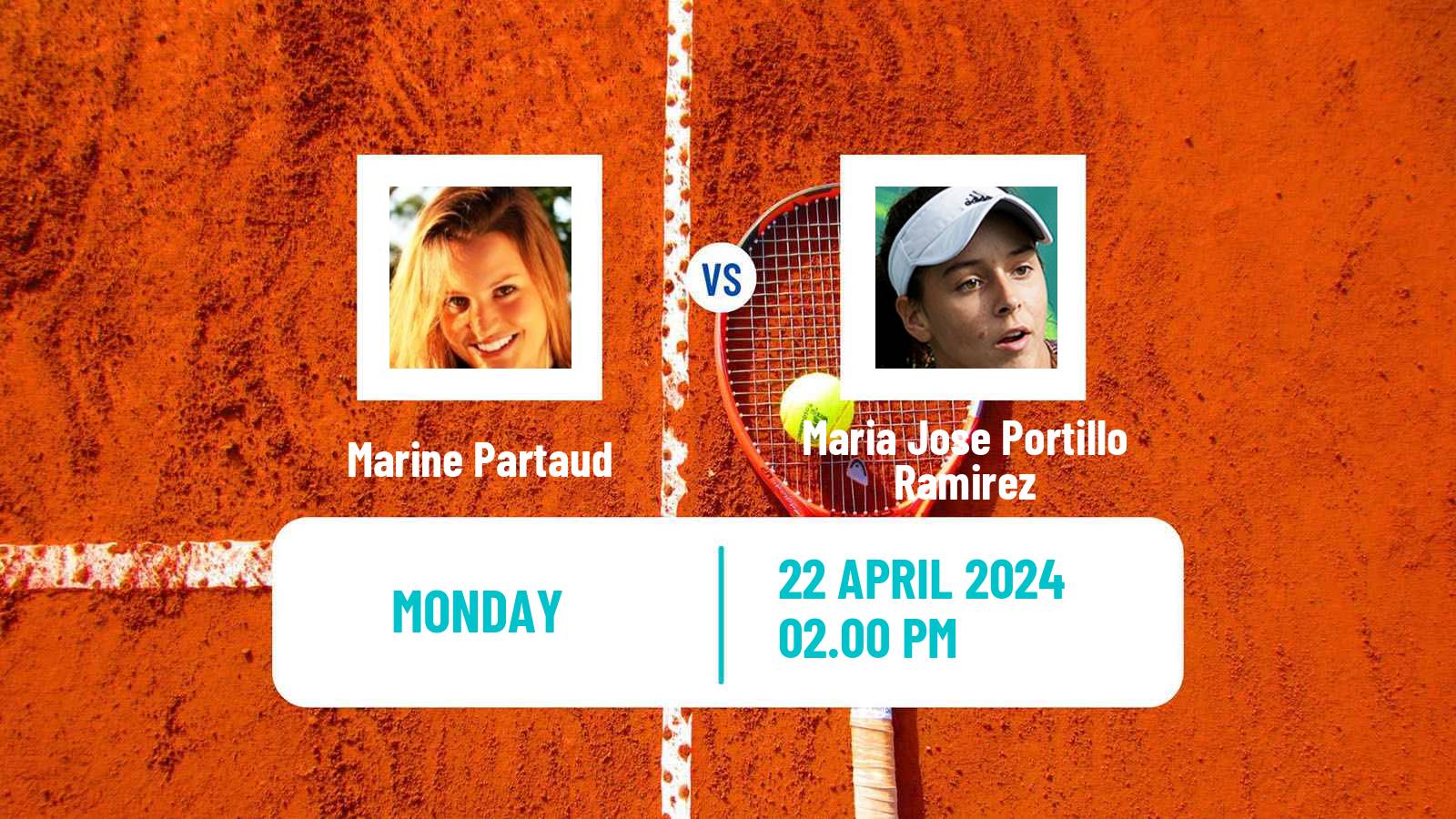 Tennis ITF W35 Mosquera Women Marine Partaud - Maria Jose Portillo Ramirez