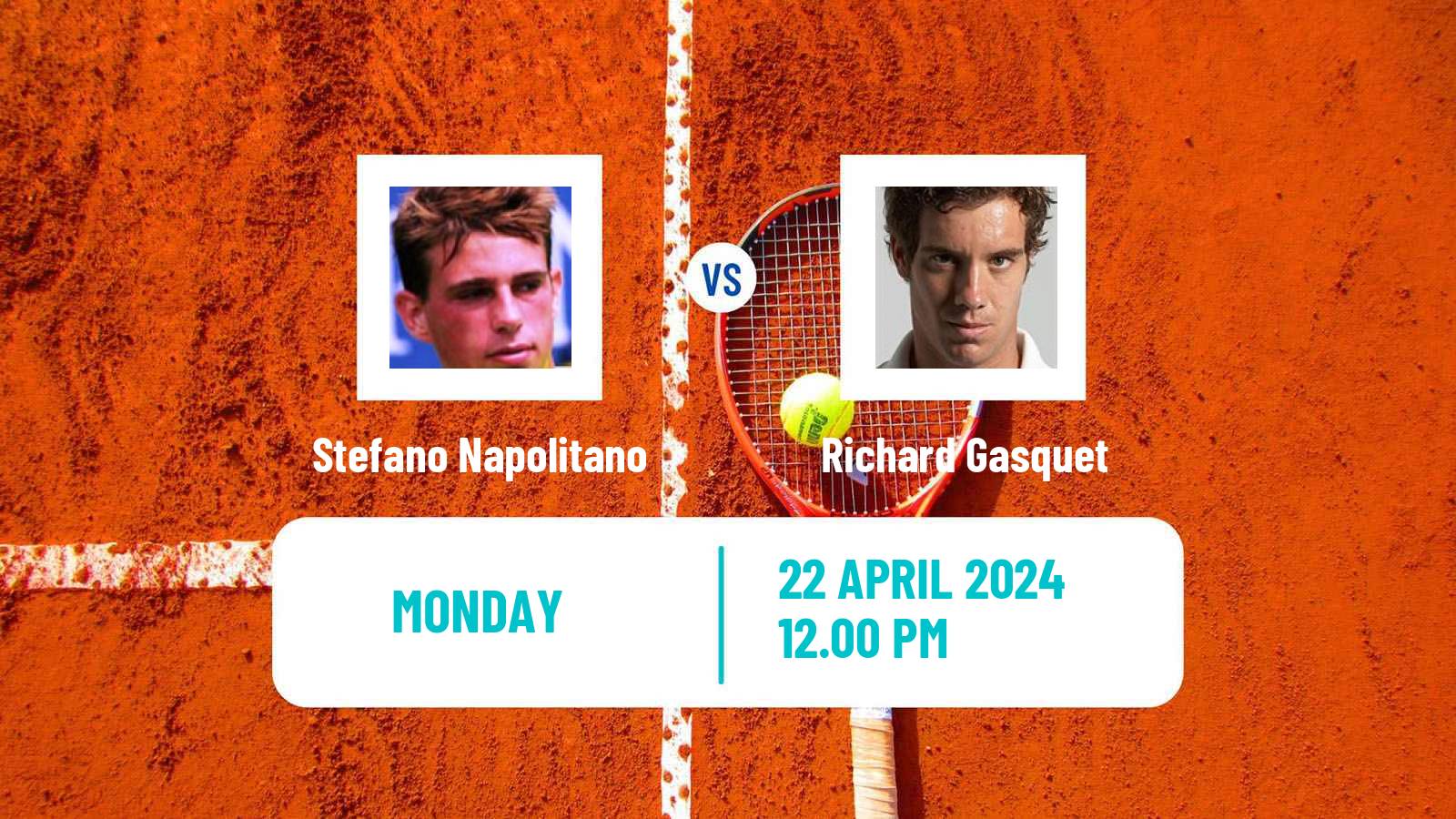 Tennis ATP Madrid Stefano Napolitano - Richard Gasquet