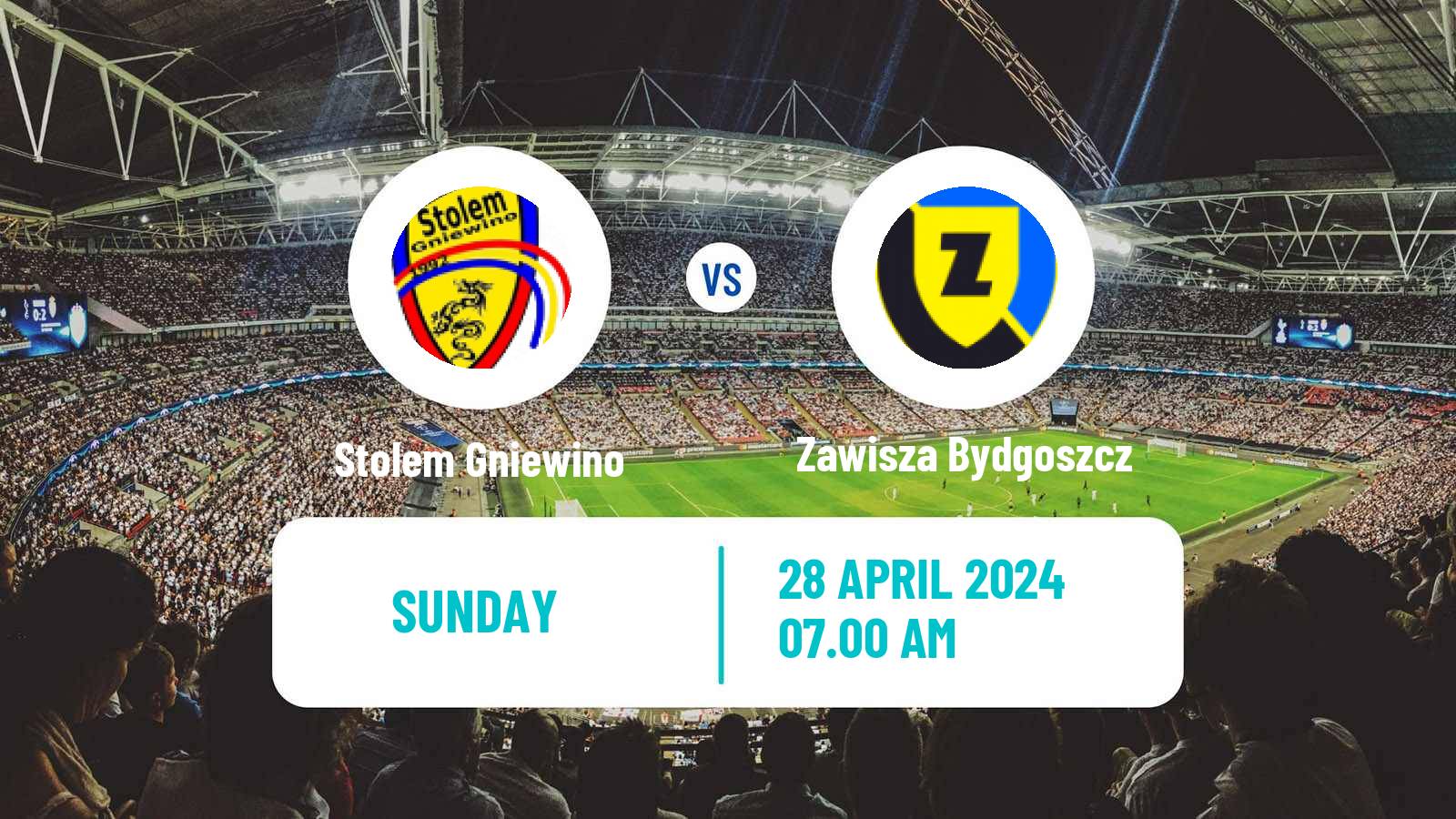 Soccer Polish Division 3 - Group II Stolem Gniewino - Zawisza Bydgoszcz