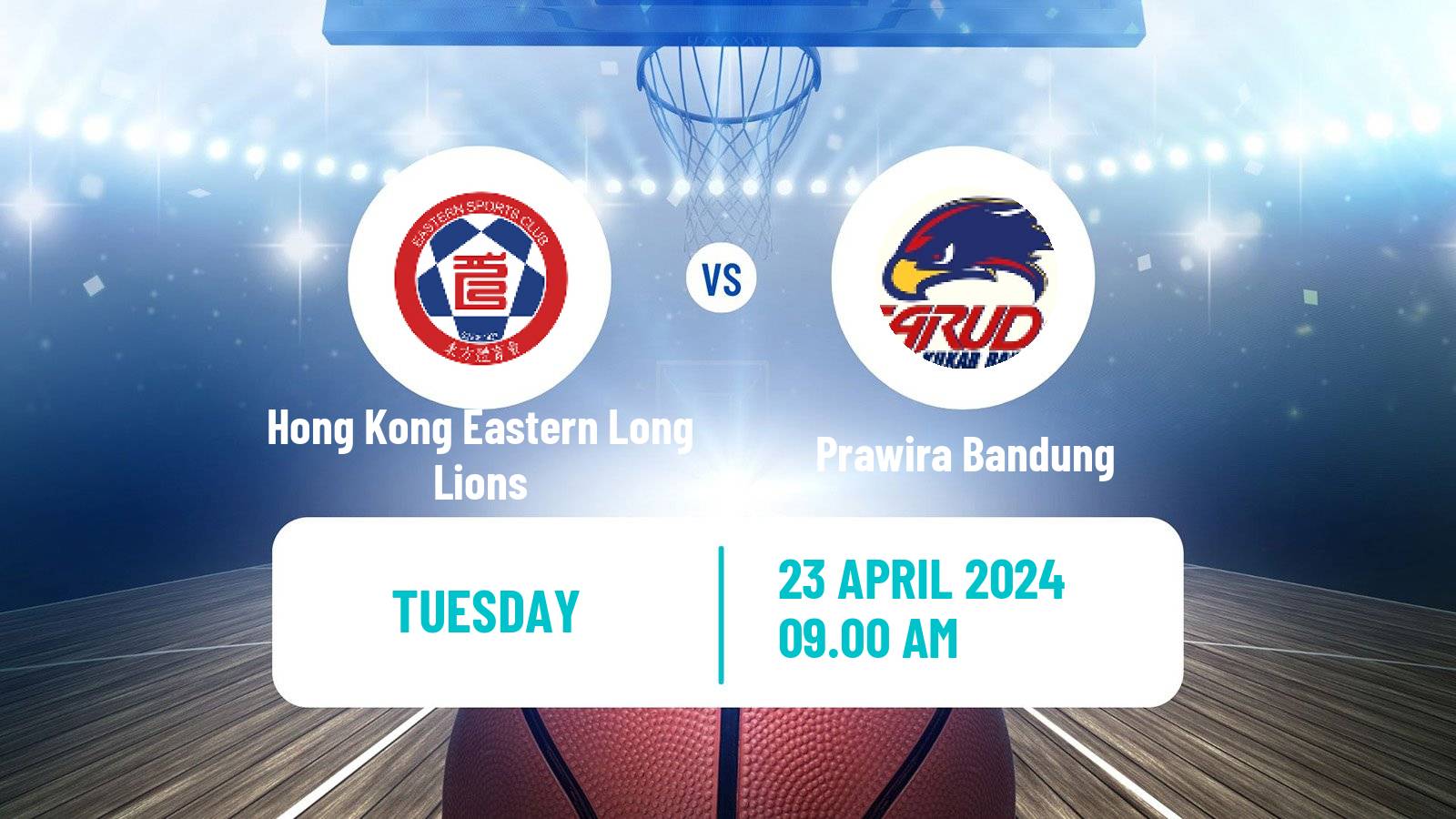 Basketball Asia Champions League Basketball Hong Kong Eastern Long Lions - Prawira Bandung