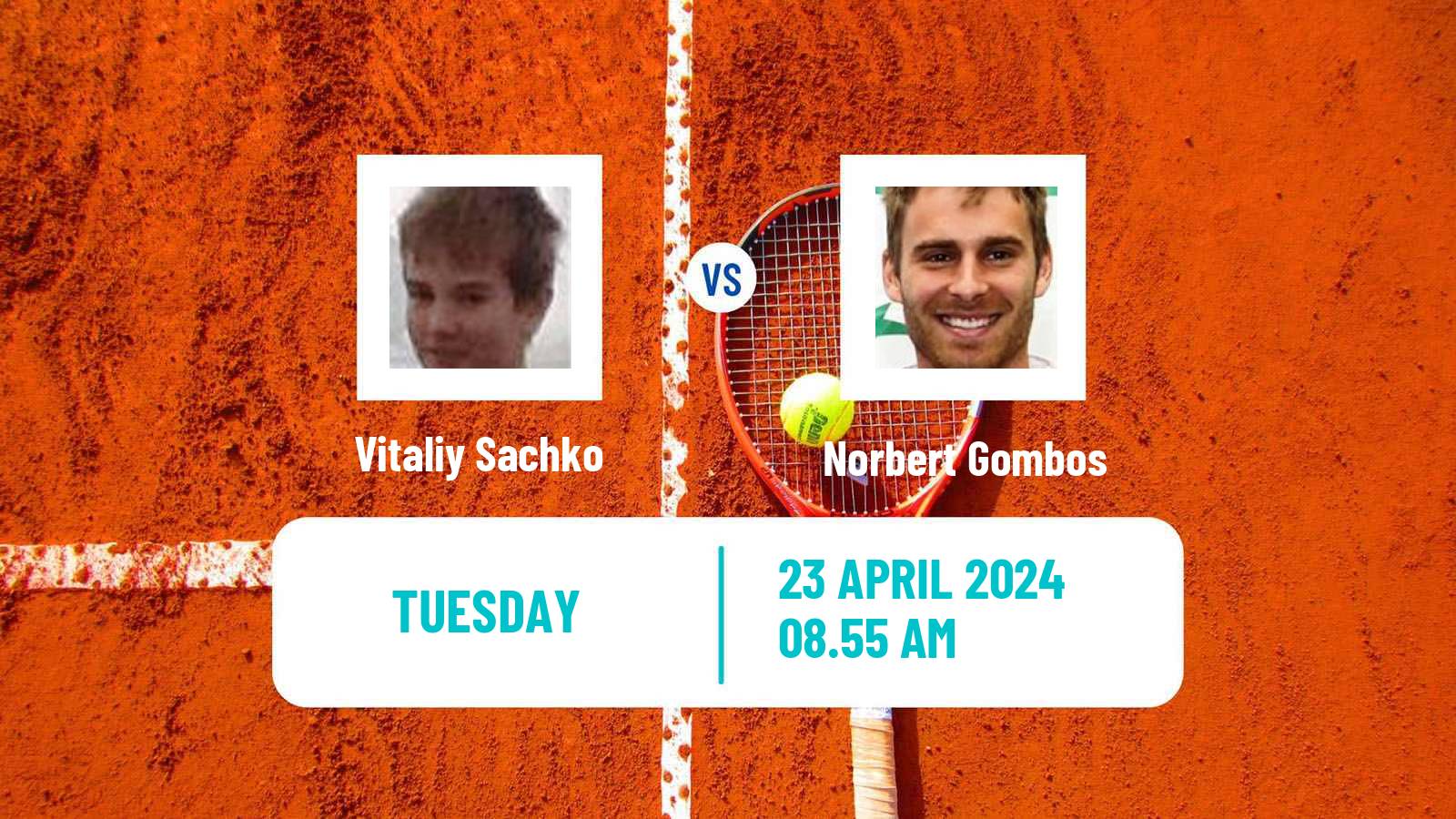Tennis Ostrava Challenger Men Vitaliy Sachko - Norbert Gombos