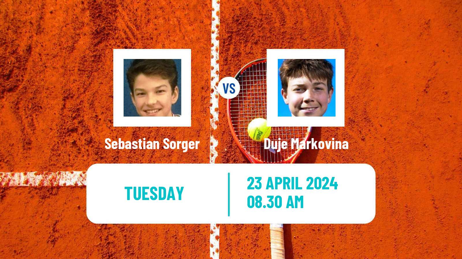 Tennis ITF M15 Split Men 2024 Sebastian Sorger - Duje Markovina