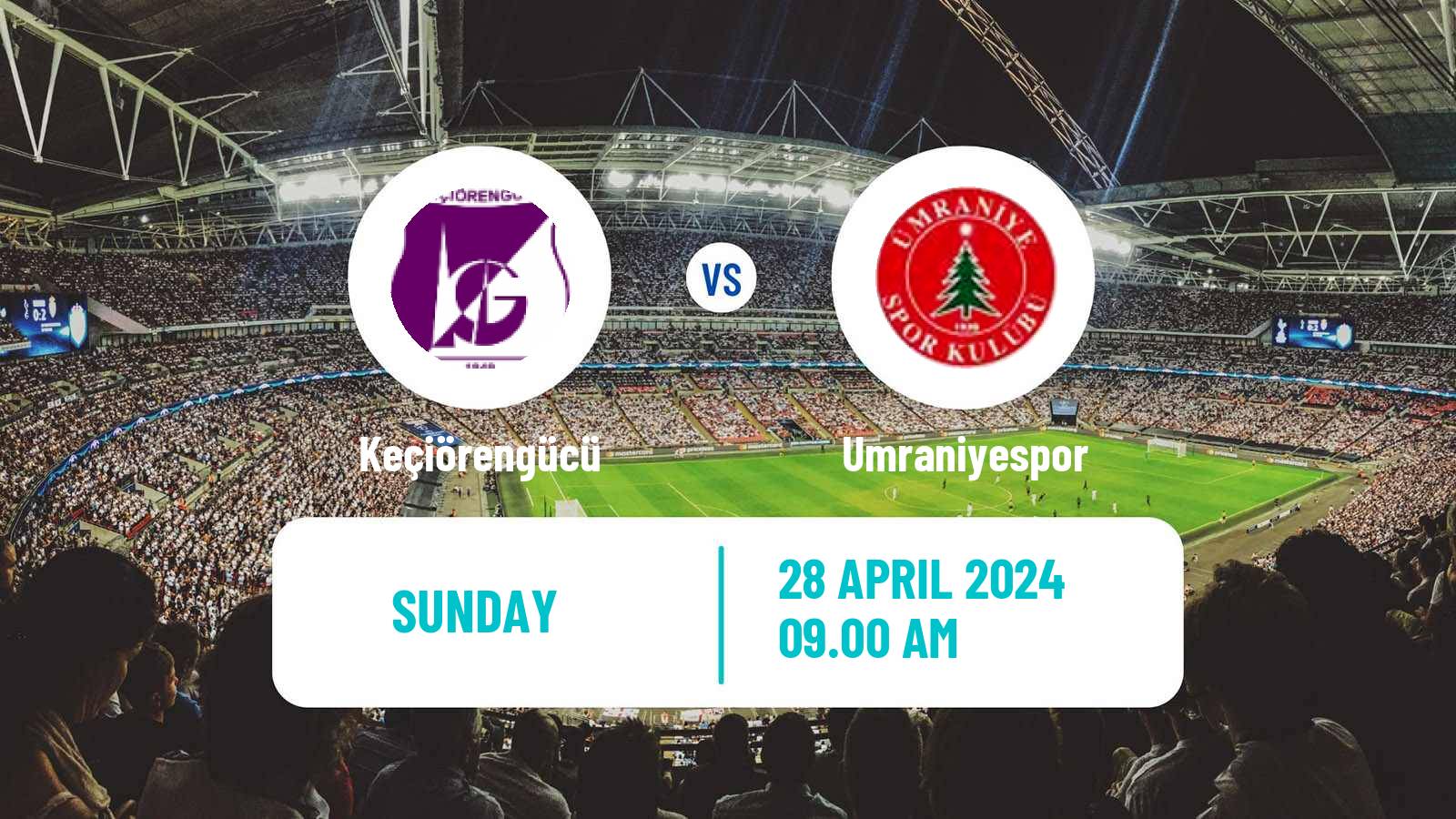 Soccer Turkish First League Keçiörengücü - Umraniyespor