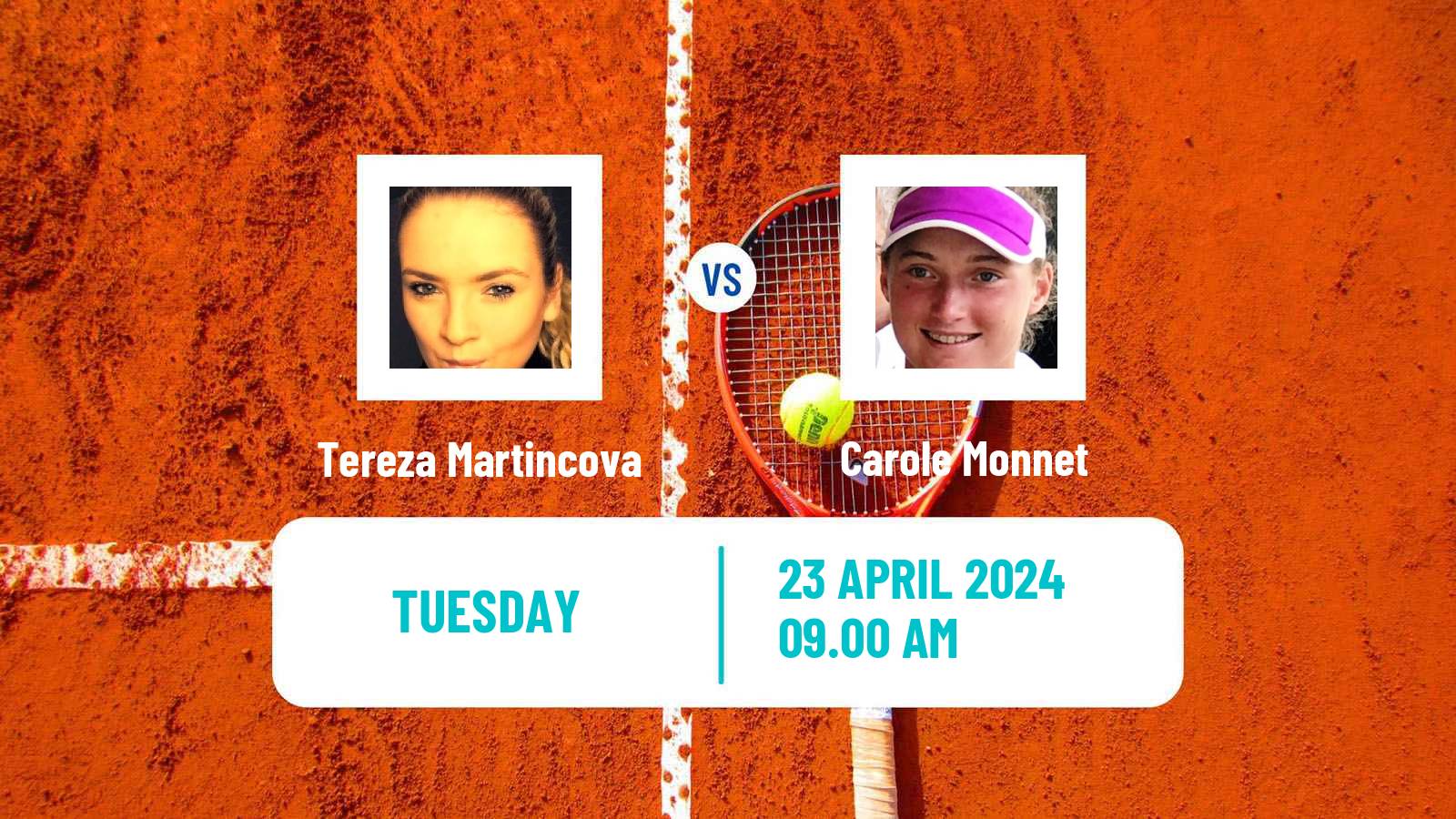 Tennis ITF W100 Oeiras Women Tereza Martincova - Carole Monnet