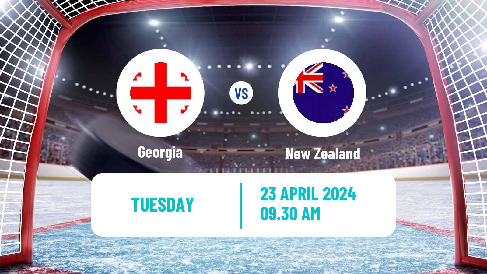 Hockey IIHF World Championship IIB Georgia - New Zealand