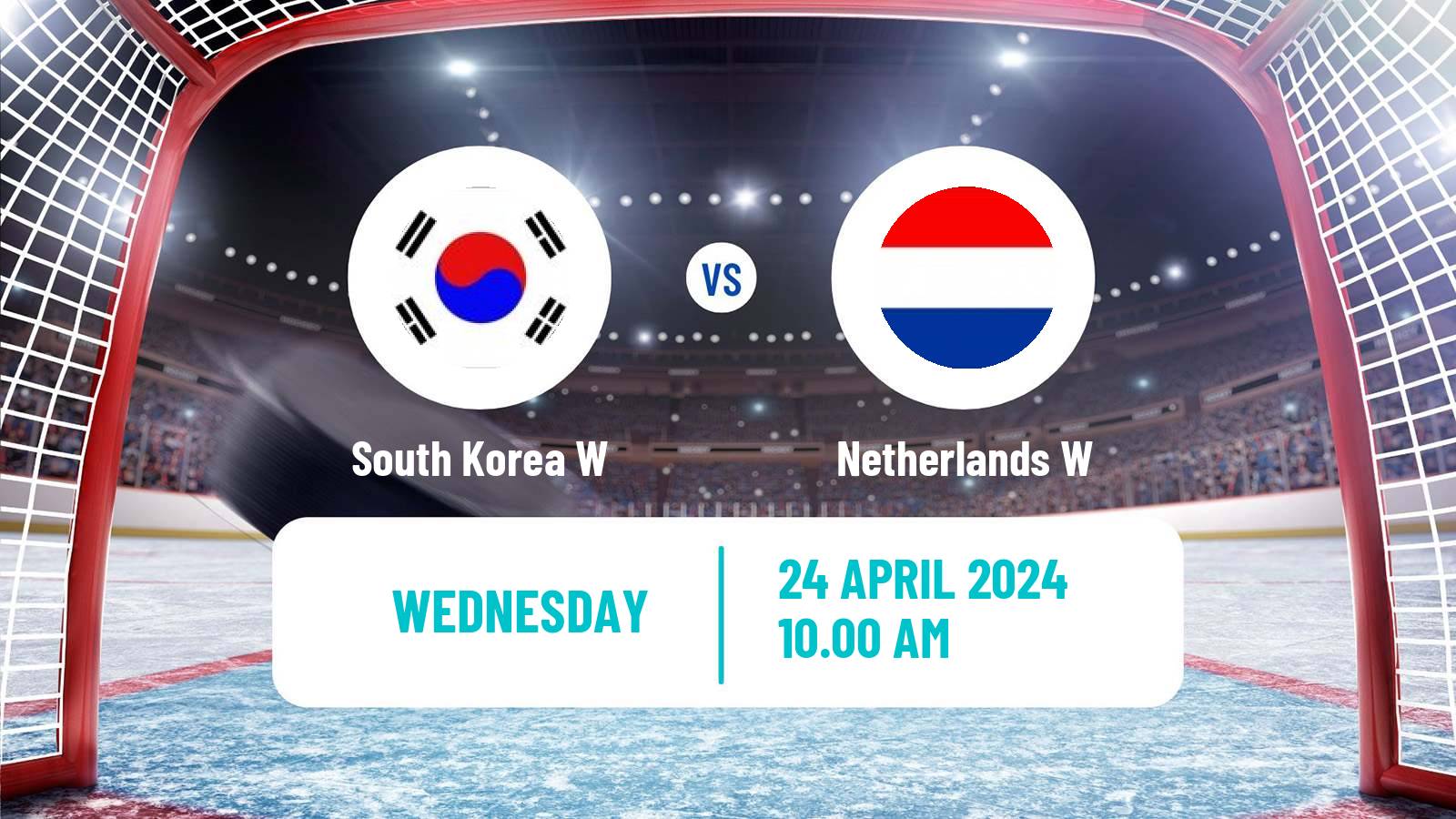 Hockey IIHF World Championship IA Women South Korea W - Netherlands W