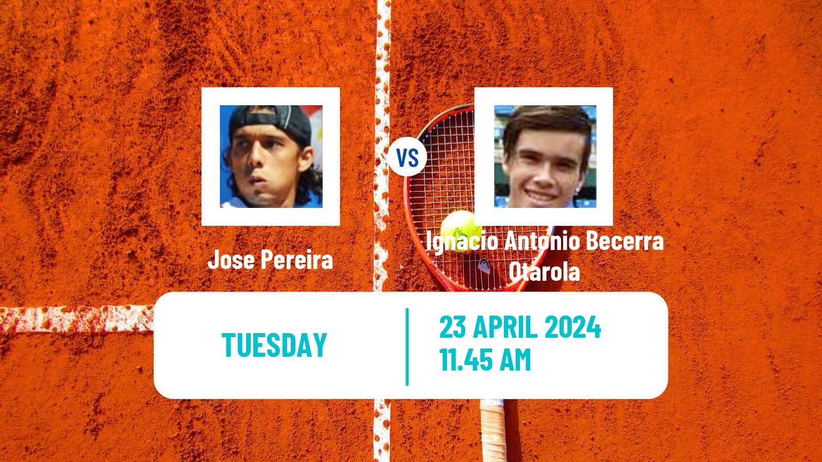 Tennis Concepcion Challenger Men Jose Pereira - Ignacio Antonio Becerra Otarola