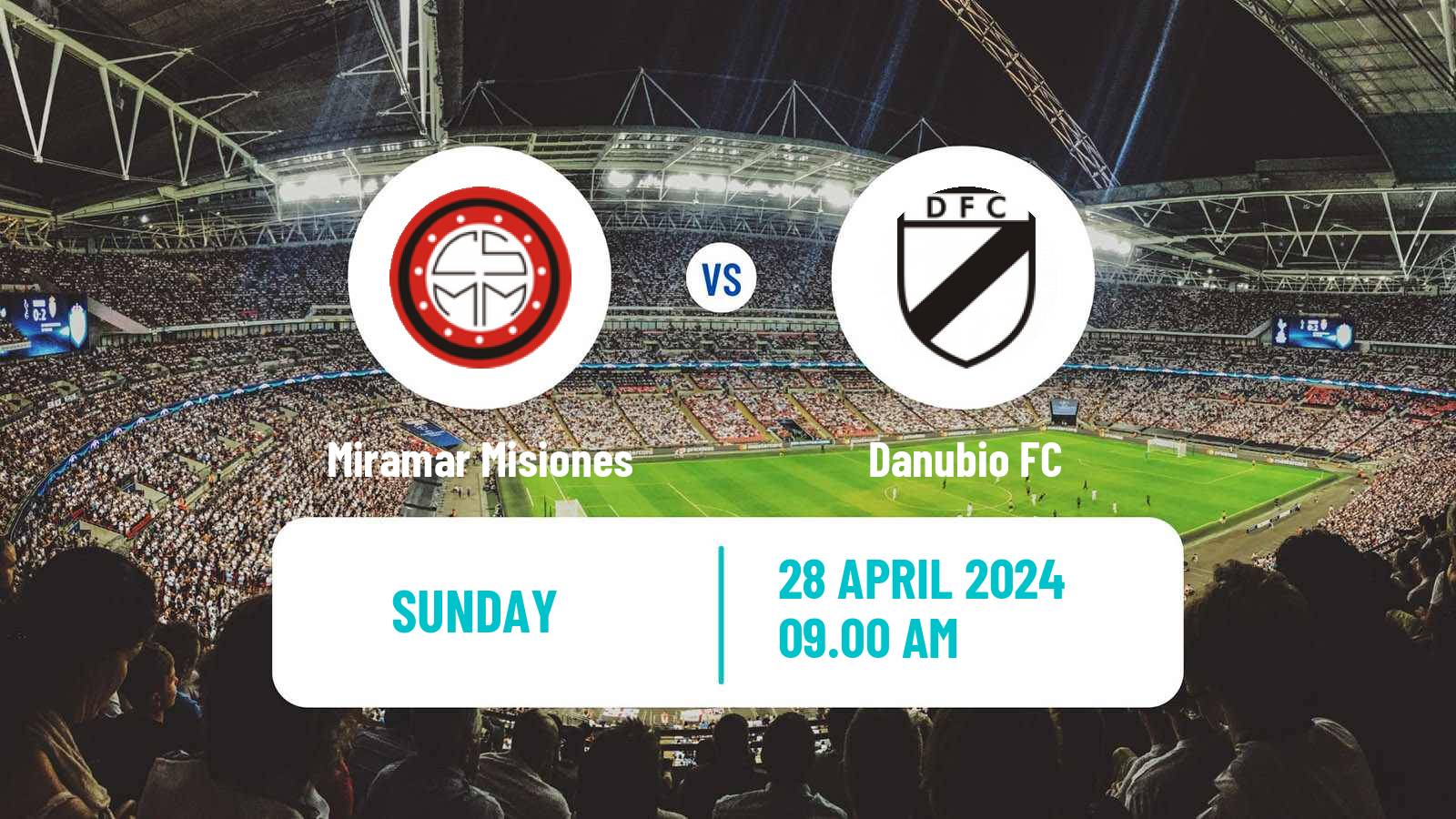 Soccer Uruguayan Primera Division Miramar Misiones - Danubio