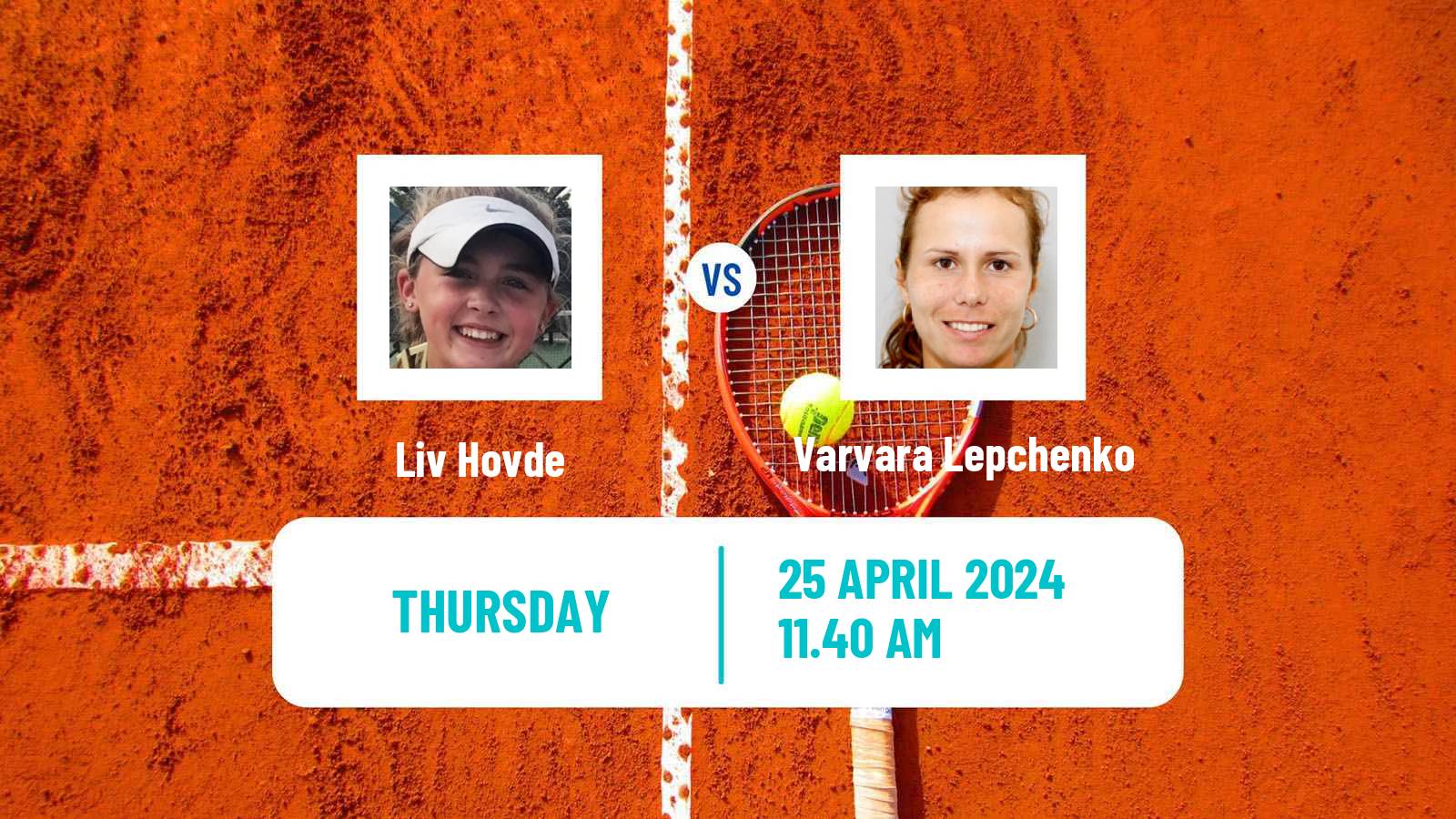 Tennis ITF W75 Charlottesville Va Women Liv Hovde - Varvara Lepchenko