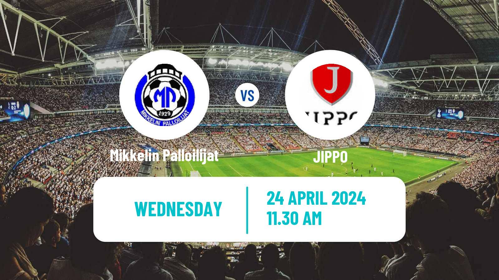 Soccer Finnish Ykkosliiga Mikkelin Palloilijat - JIPPO