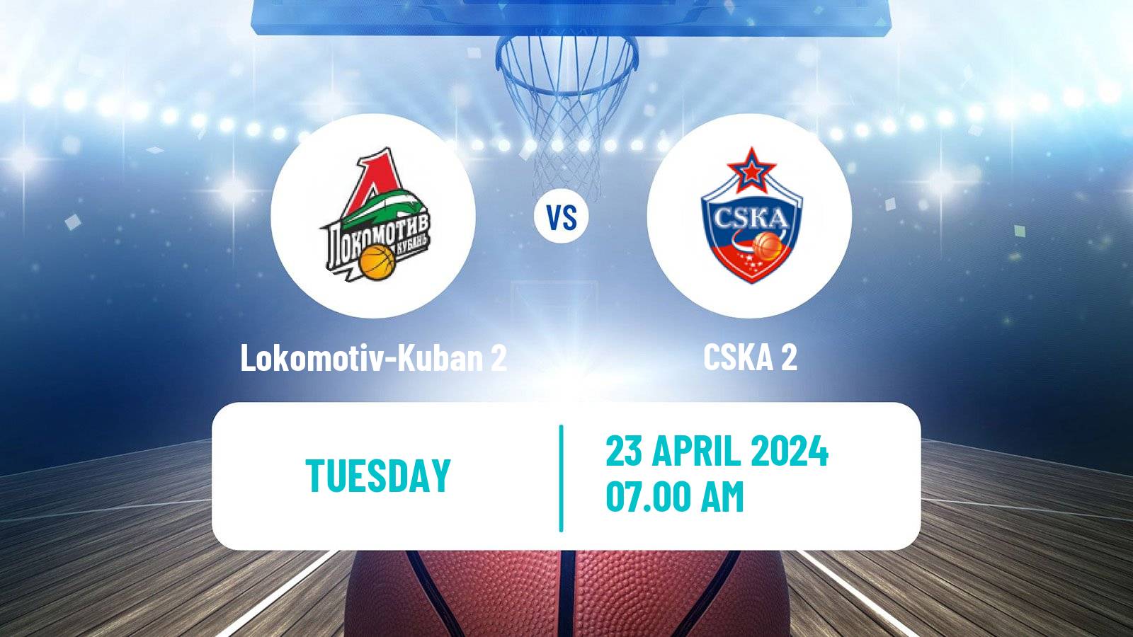 Basketball Russian Super League Basketball Lokomotiv-Kuban 2 - CSKA 2