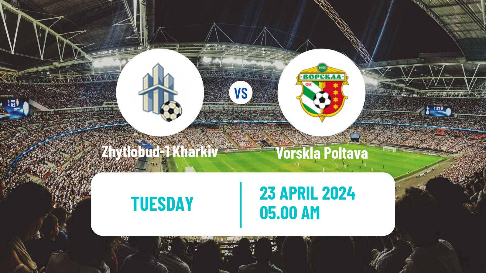 Soccer Ukranian Championship Women Zhytlobud-1 Kharkiv - Vorskla Poltava