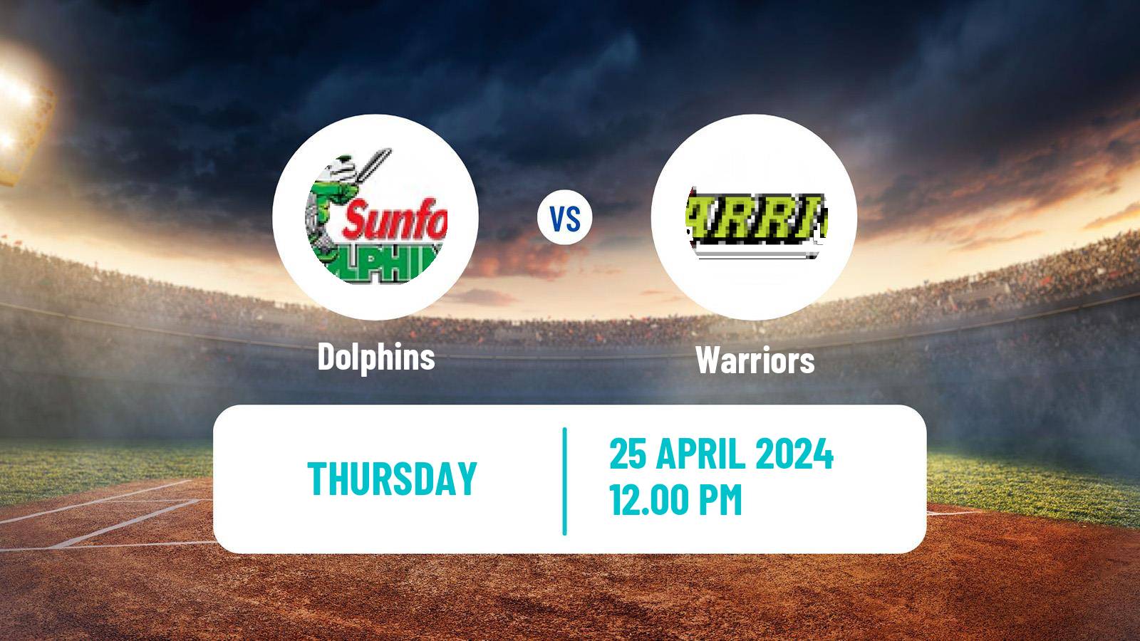 Cricket CSA T20 Challenge Dolphins - Warriors