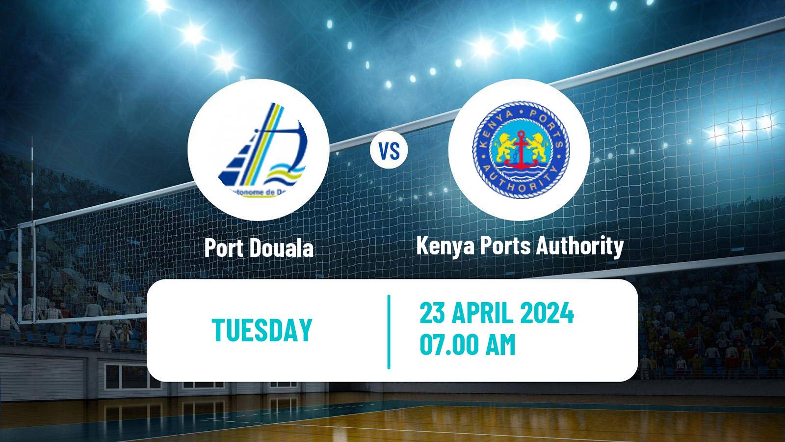 Volleyball African Club Championship Volleyball Port Douala - Kenya Ports Authority