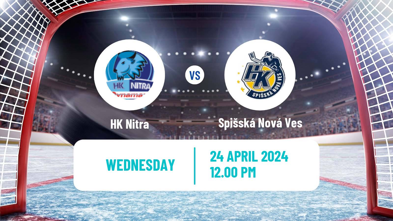 Hockey Slovak Extraliga Nitra - Spišská Nová Ves