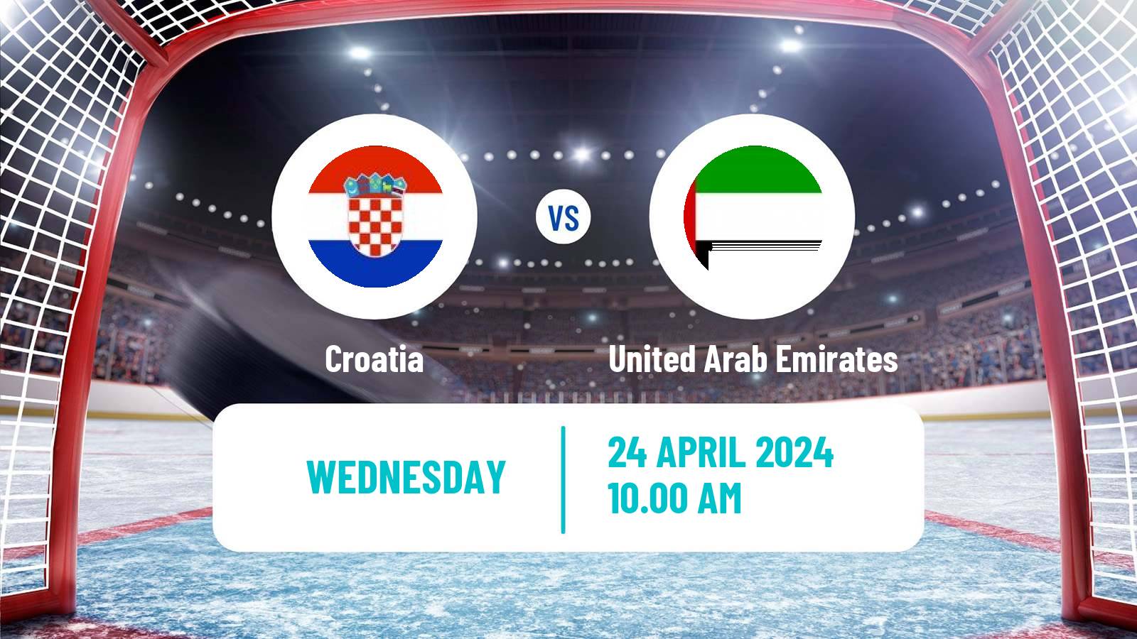 Hockey IIHF World Championship IIA Croatia - United Arab Emirates