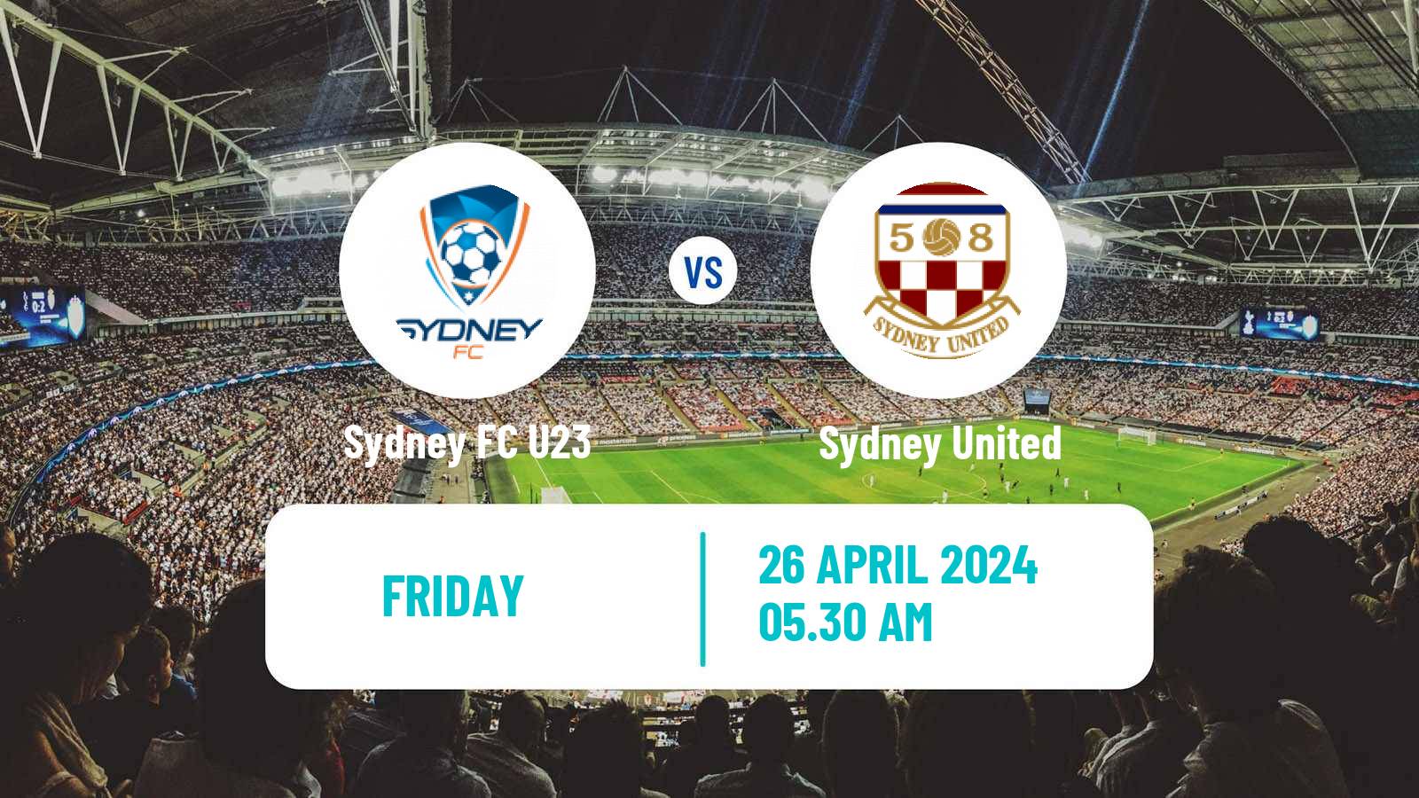 Soccer Australian NPL NSW Sydney FC U23 - Sydney United