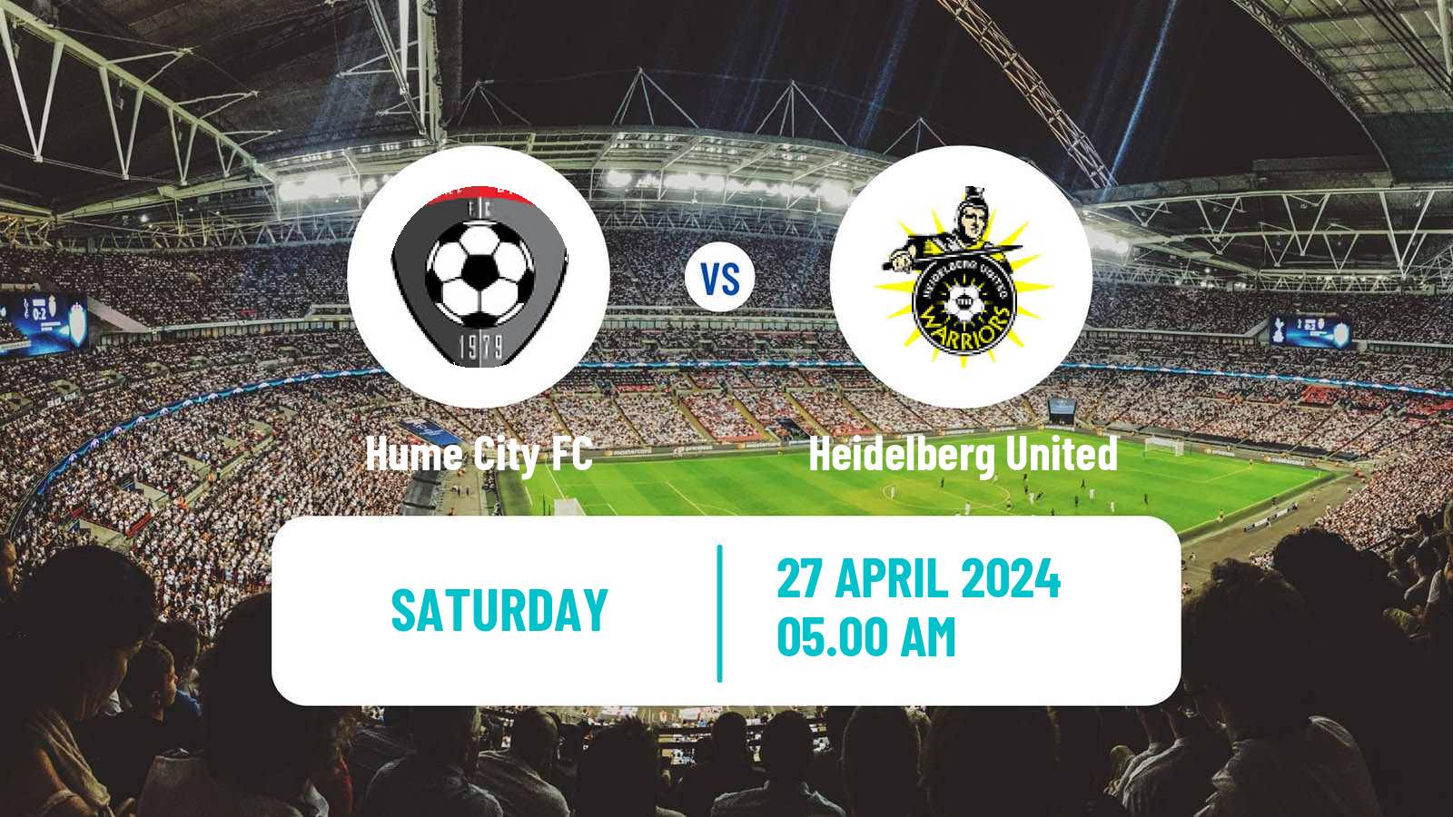 Soccer Australian NPL Victoria Hume City - Heidelberg United