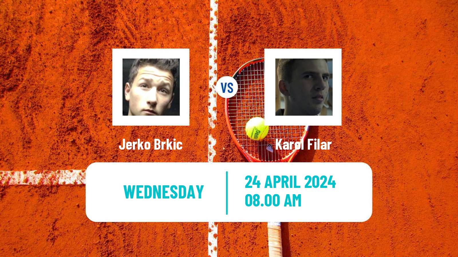 Tennis ITF M15 Split Men Jerko Brkic - Karol Filar