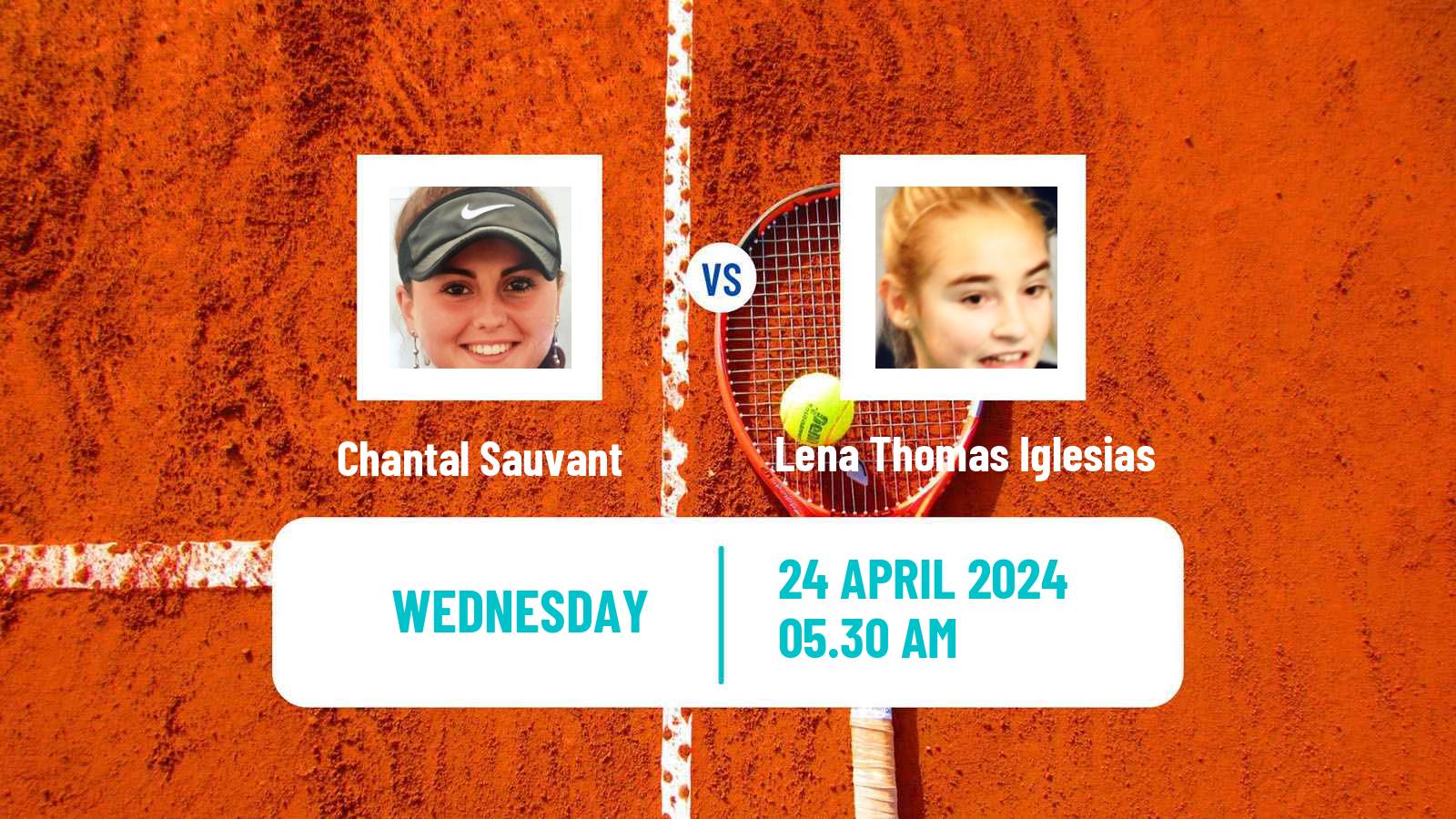 Tennis ITF W15 Antalya 11 Women Chantal Sauvant - Lena Thomas Iglesias