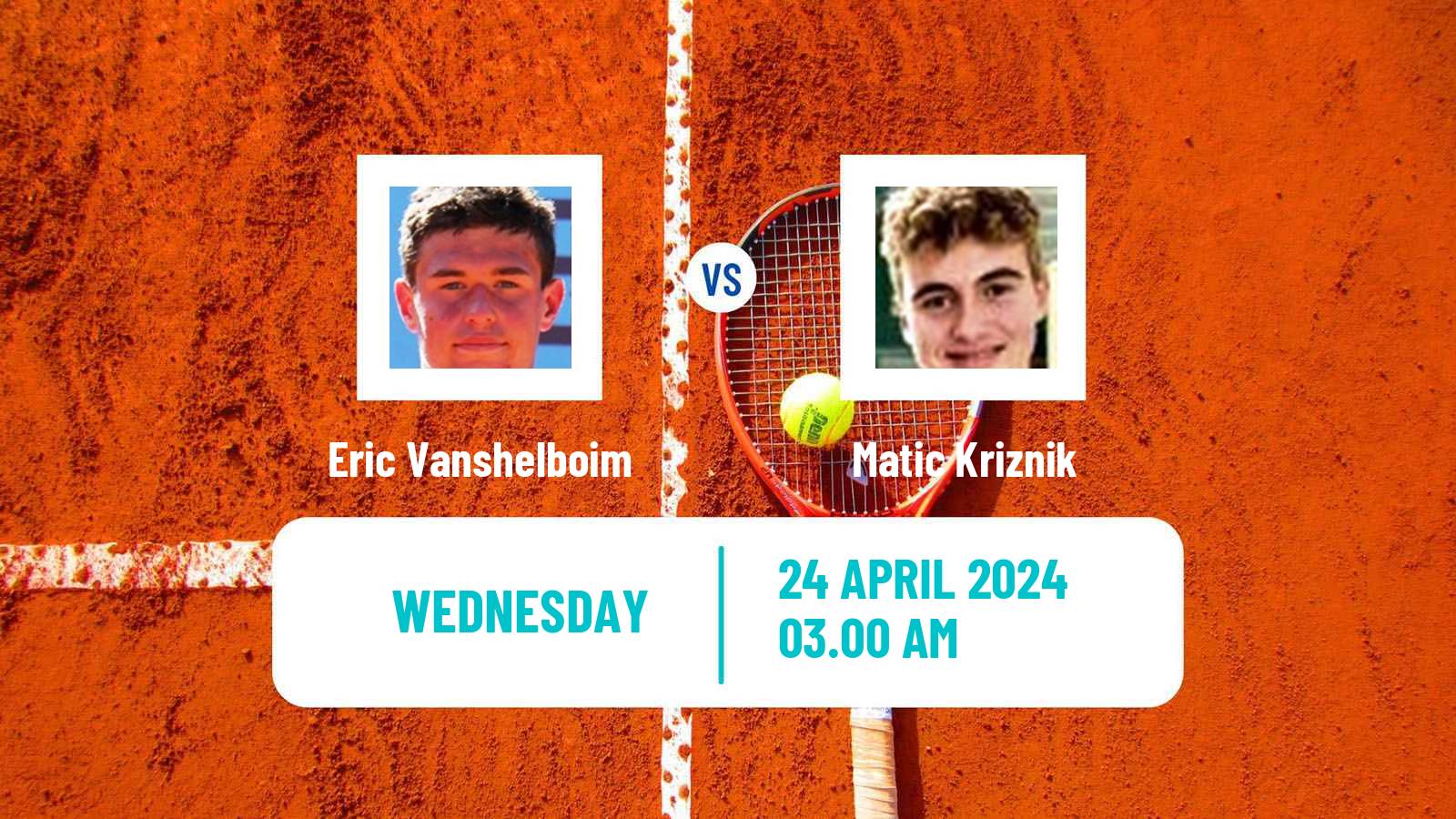 Tennis ITF M15 Shymkent 2 Men Eric Vanshelboim - Matic Kriznik