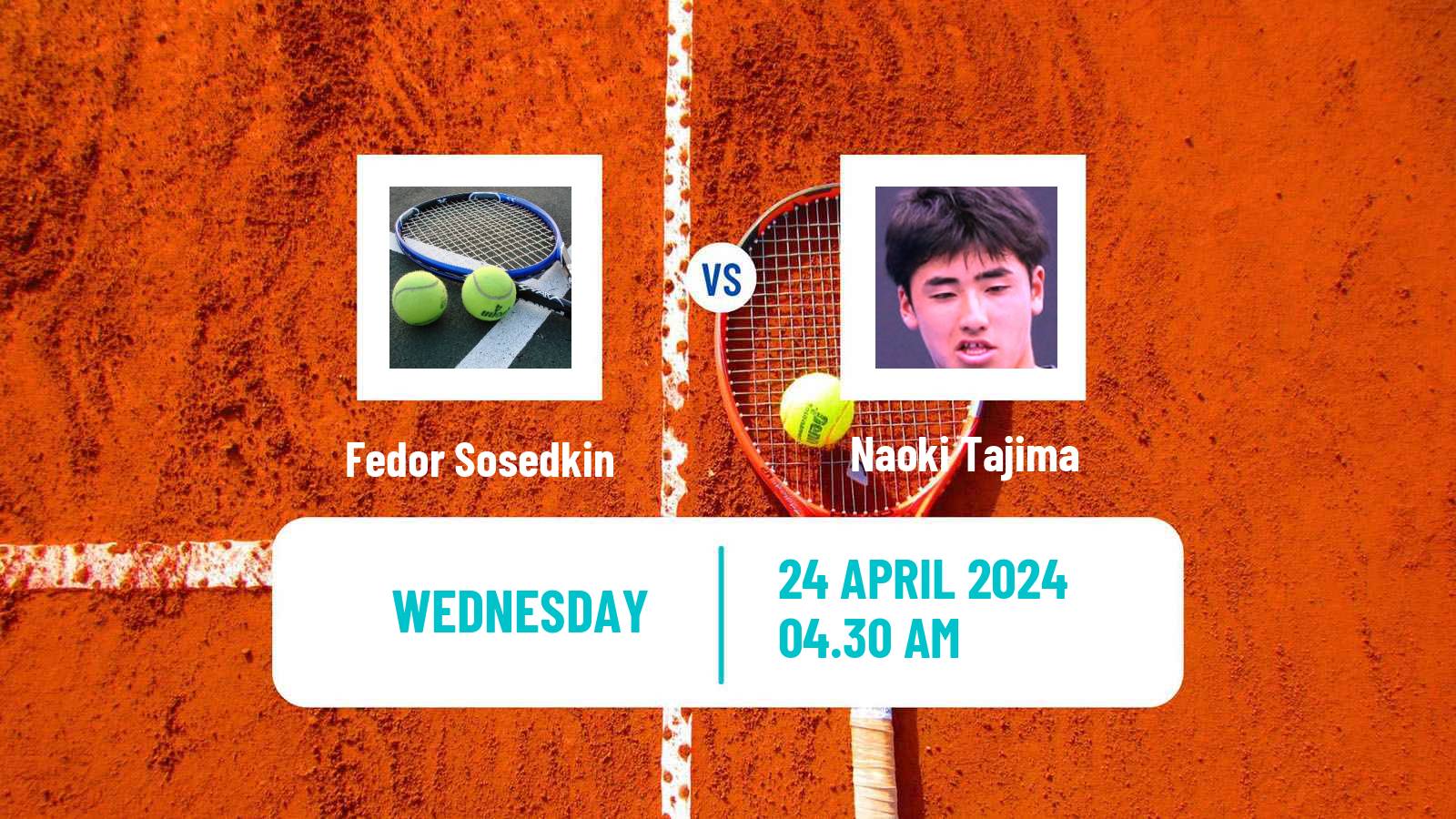 Tennis ITF M15 Antalya 12 Men Fedor Sosedkin - Naoki Tajima