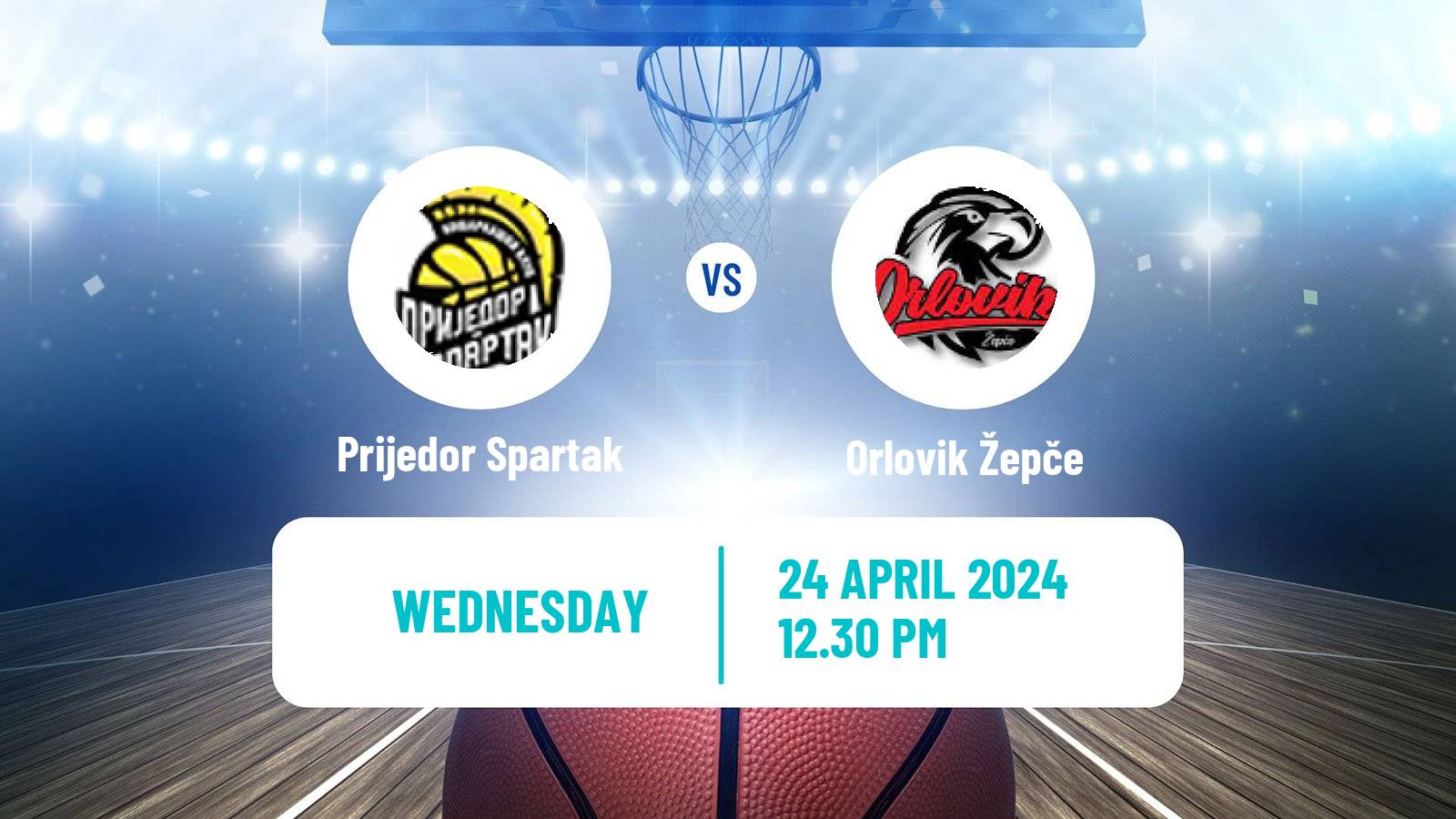 Basketball Bosnian Prvenstvo Basketball Prijedor Spartak - Orlovik Žepče