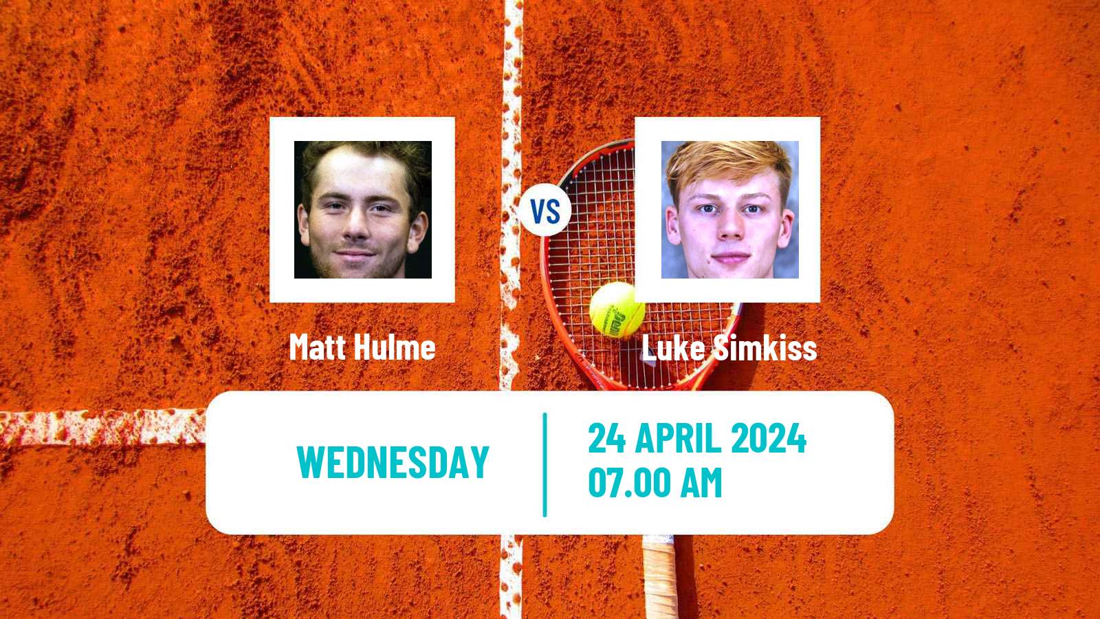 Tennis ITF M25 Nottingham Men Matt Hulme - Luke Simkiss