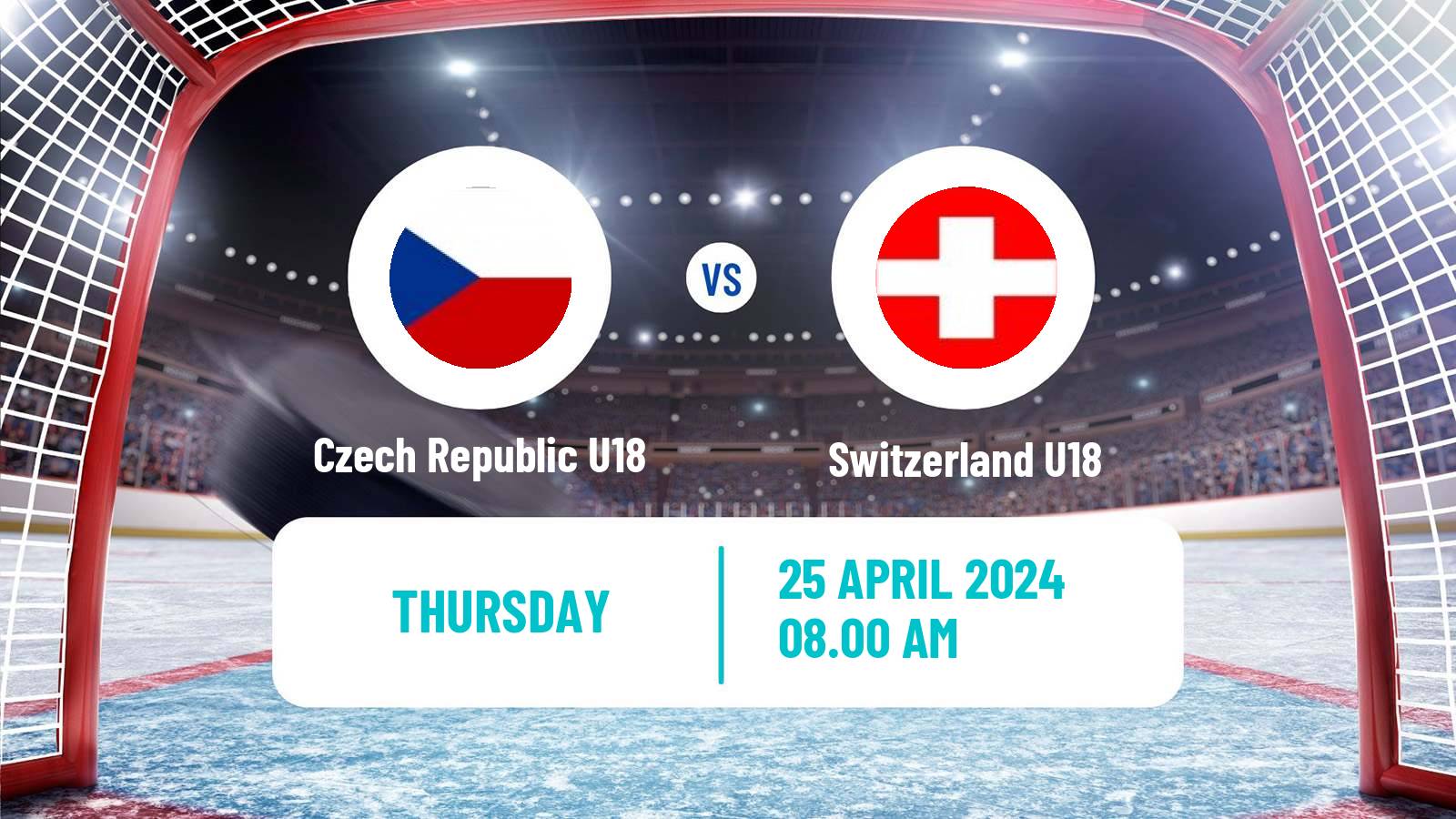 Hockey IIHF World U18 Championship Czech Republic U18 - Switzerland U18