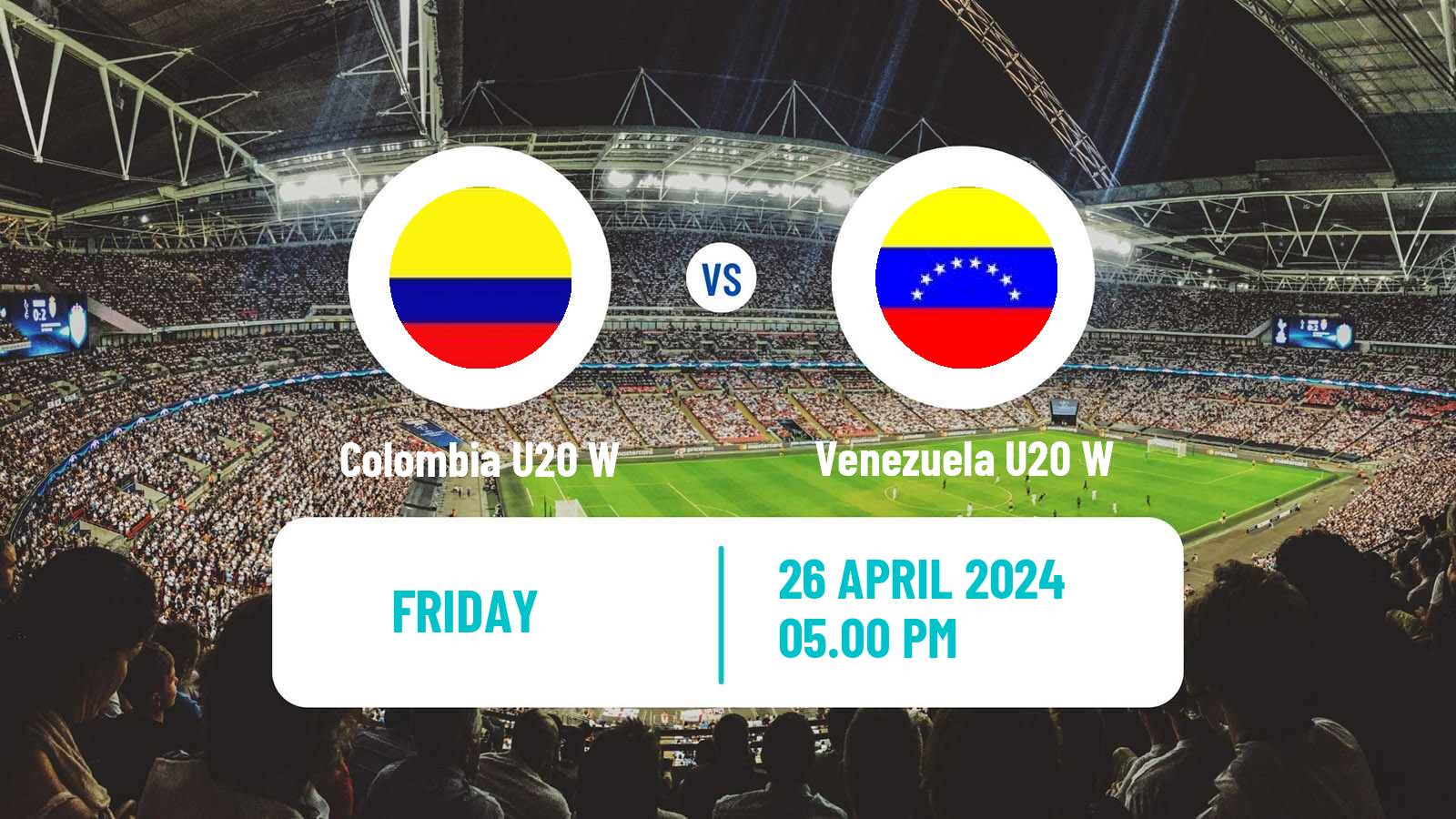 Soccer South American Championship U20 Women Colombia U20 W - Venezuela U20 W
