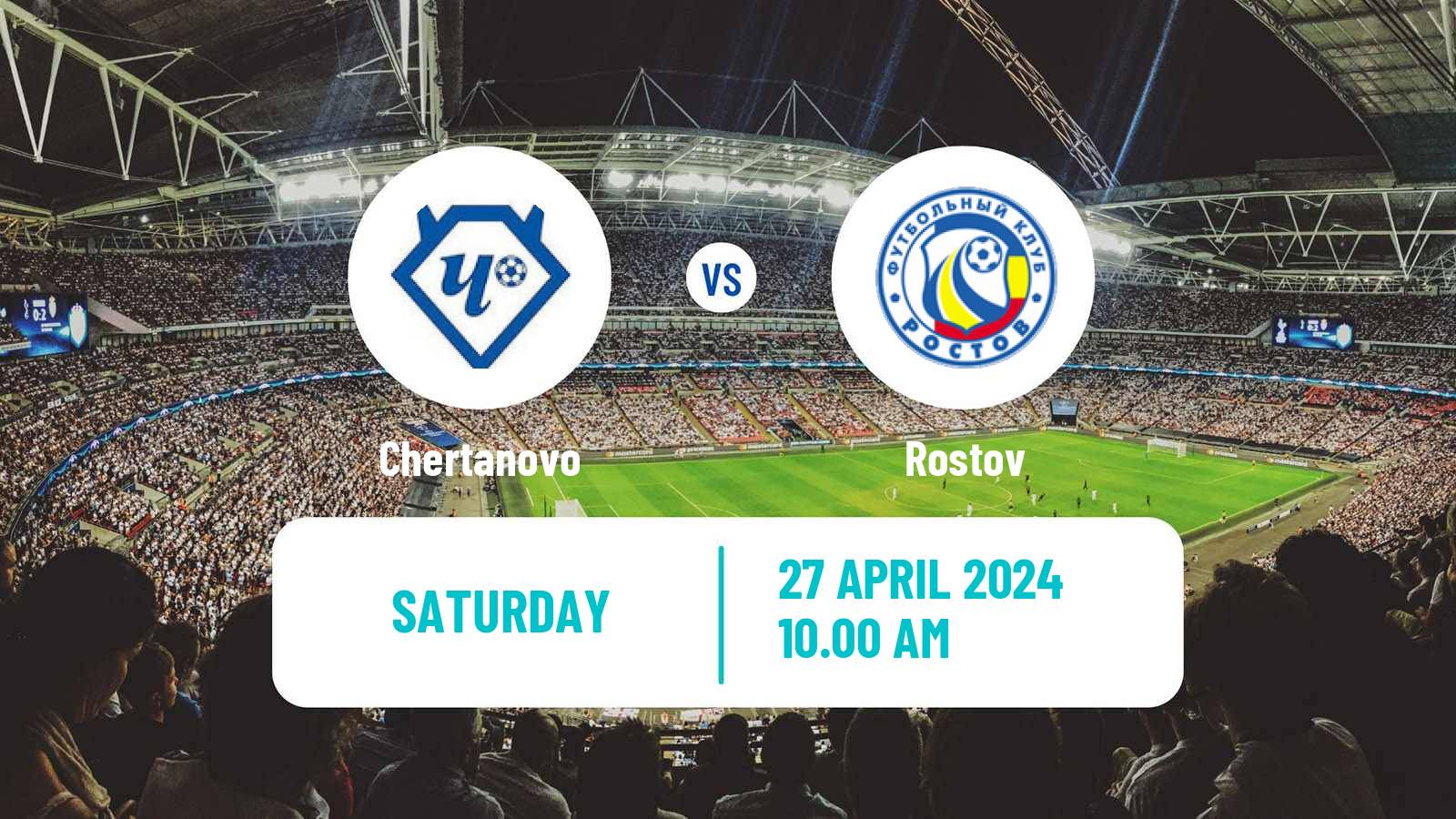 Soccer Russian Supreme Division Women Chertanovo - Rostov