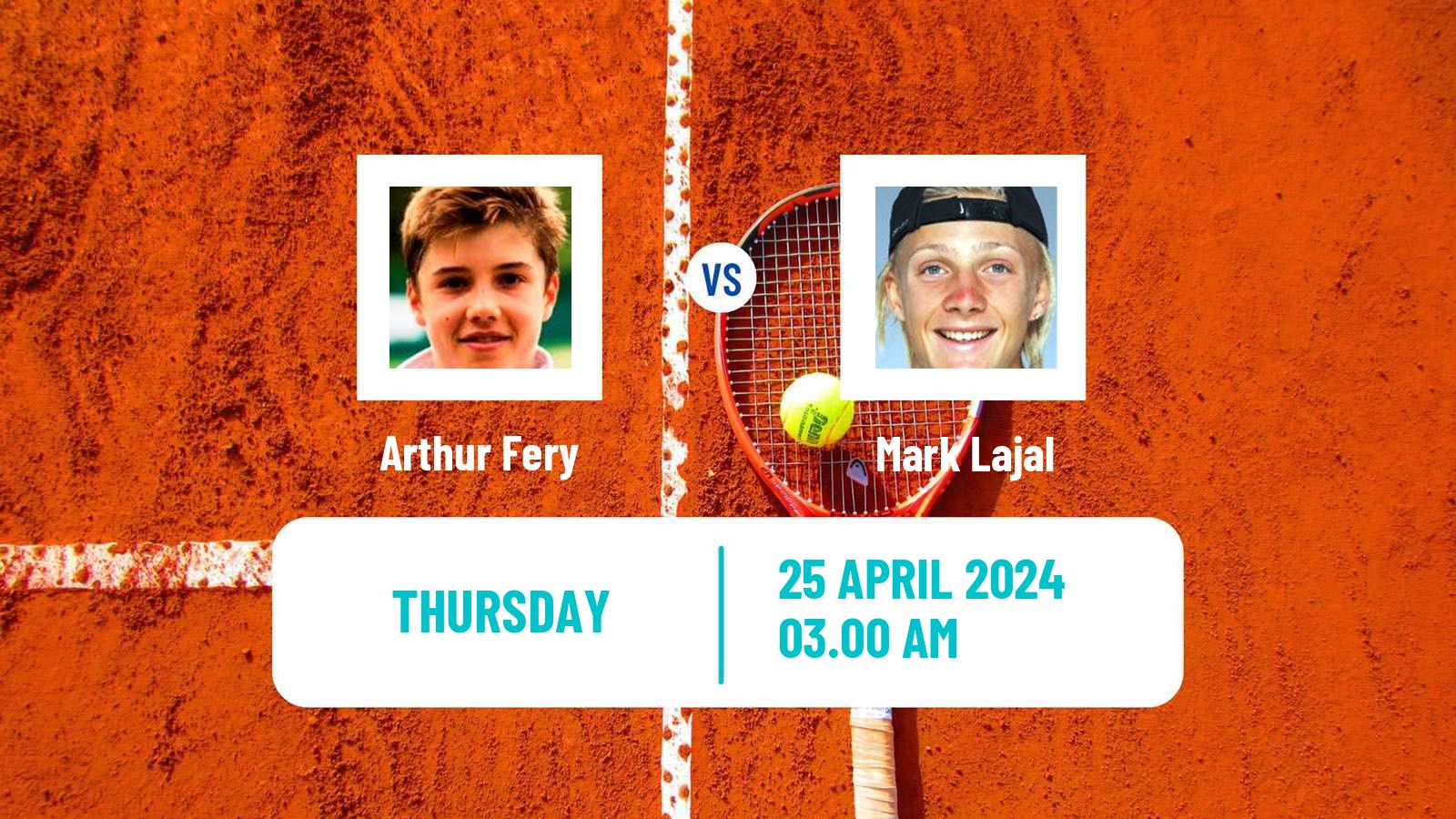Tennis Shenzhen 3 Challenger Men Arthur Fery - Mark Lajal