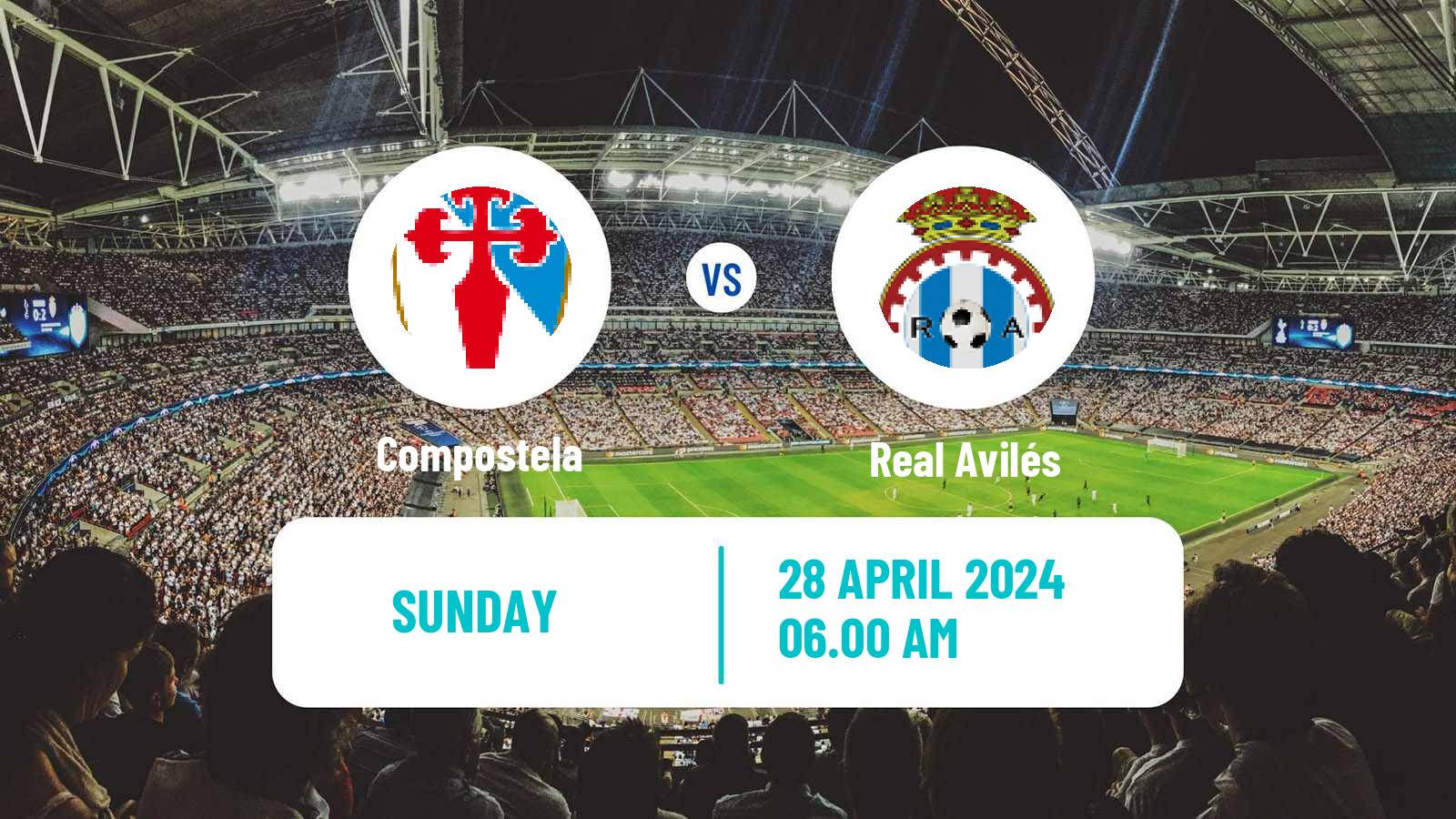 Soccer Spanish Segunda RFEF - Group 1 Compostela - Real Avilés