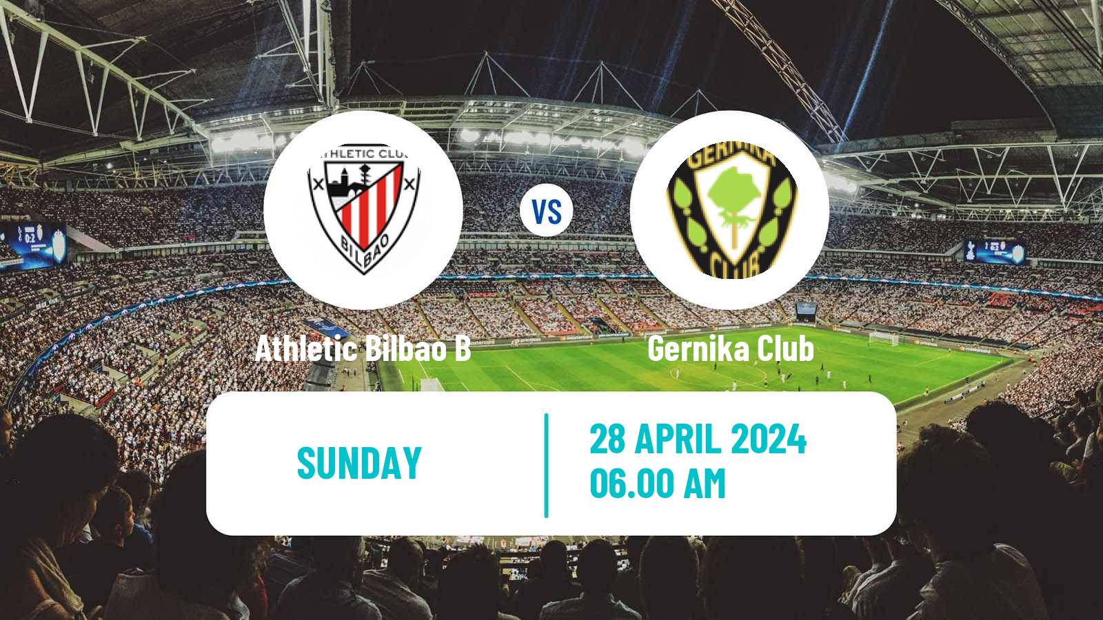 Soccer Spanish Segunda RFEF - Group 2 Athletic Bilbao B - Gernika