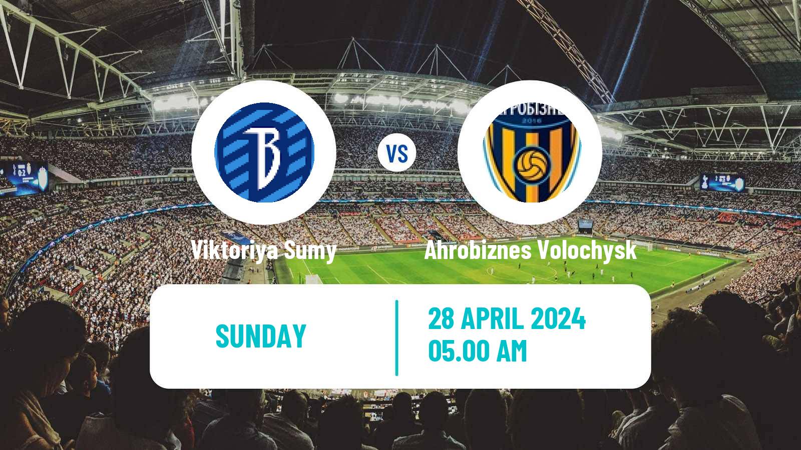Soccer Ukrainian Persha Liga Viktoriya Sumy - Ahrobiznes Volochysk