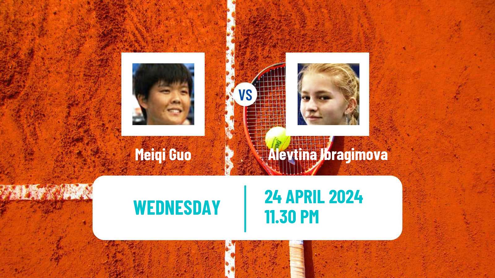 Tennis ITF W50 Wuning Women Meiqi Guo - Alevtina Ibragimova