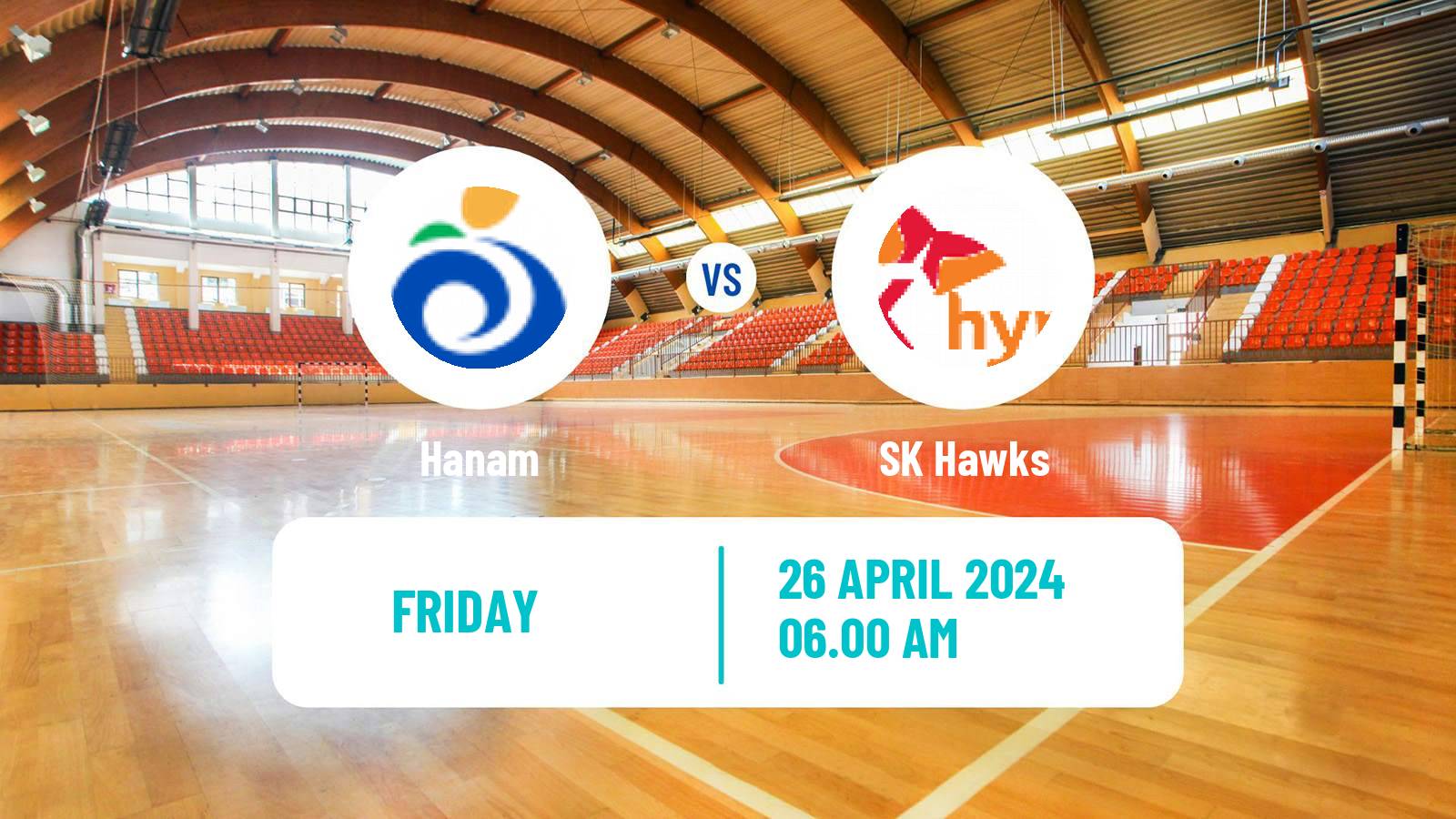 Handball South Korean 1st League Handball Hanam - SK Hawks