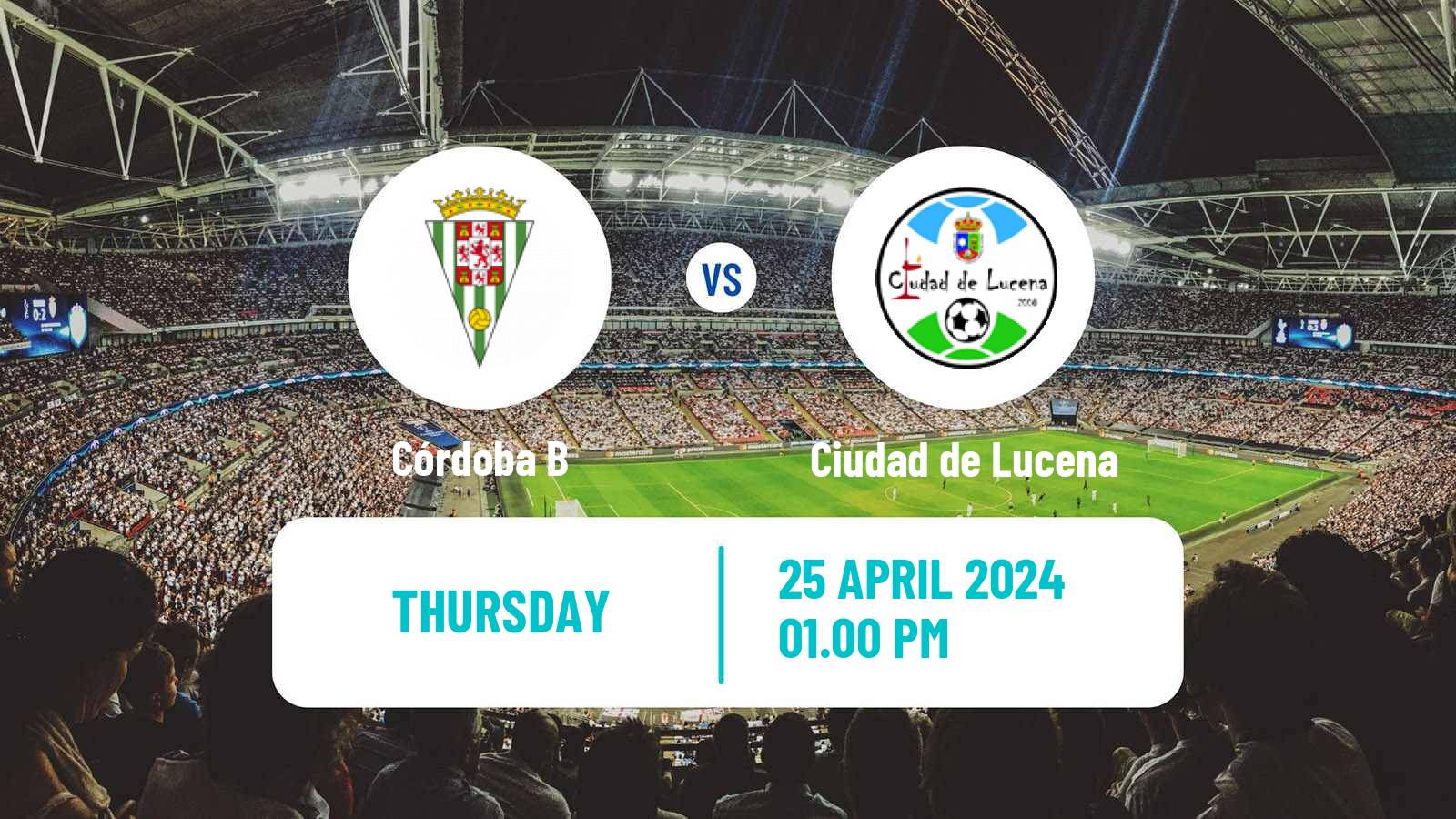 Soccer Spanish Tercera RFEF - Group 10 Córdoba B - Ciudad de Lucena