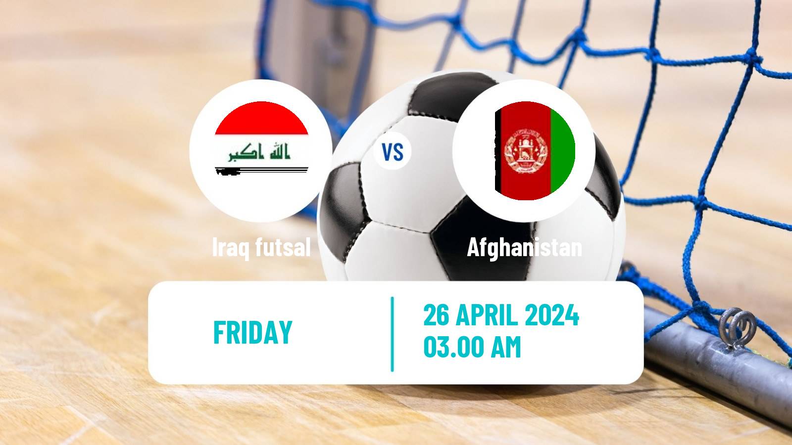 Futsal AFC Asian Cup Futsal Iraq - Afghanistan