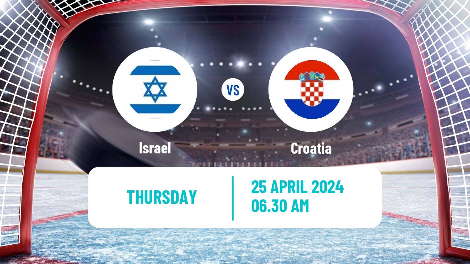Hockey IIHF World Championship IIA Israel - Croatia