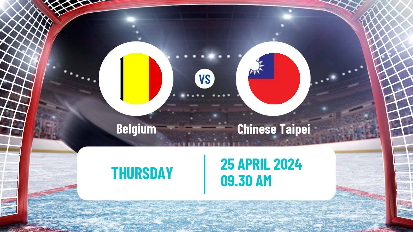 Hockey IIHF World Championship IIB Belgium - Chinese Taipei