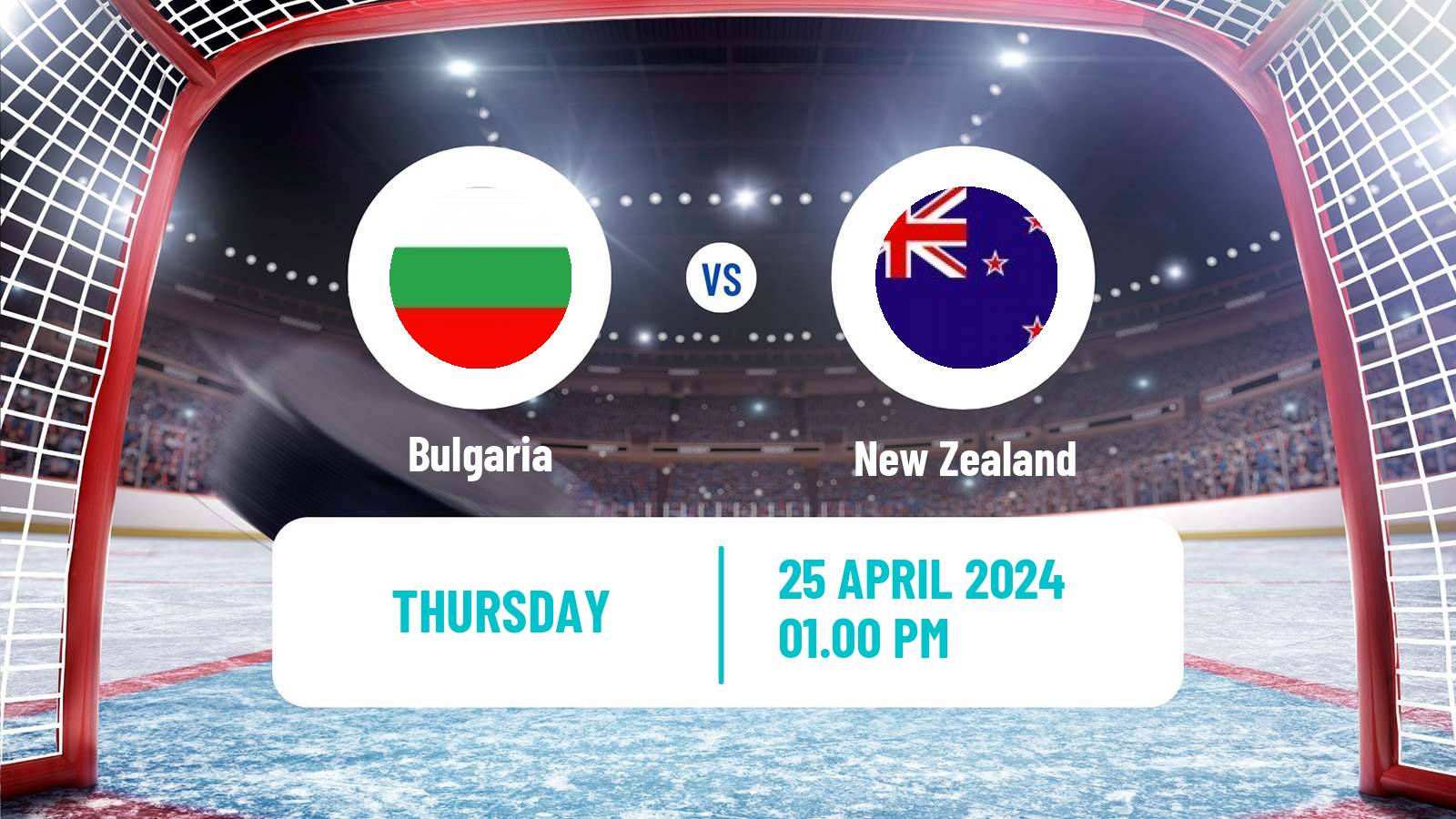Hockey IIHF World Championship IIB Bulgaria - New Zealand