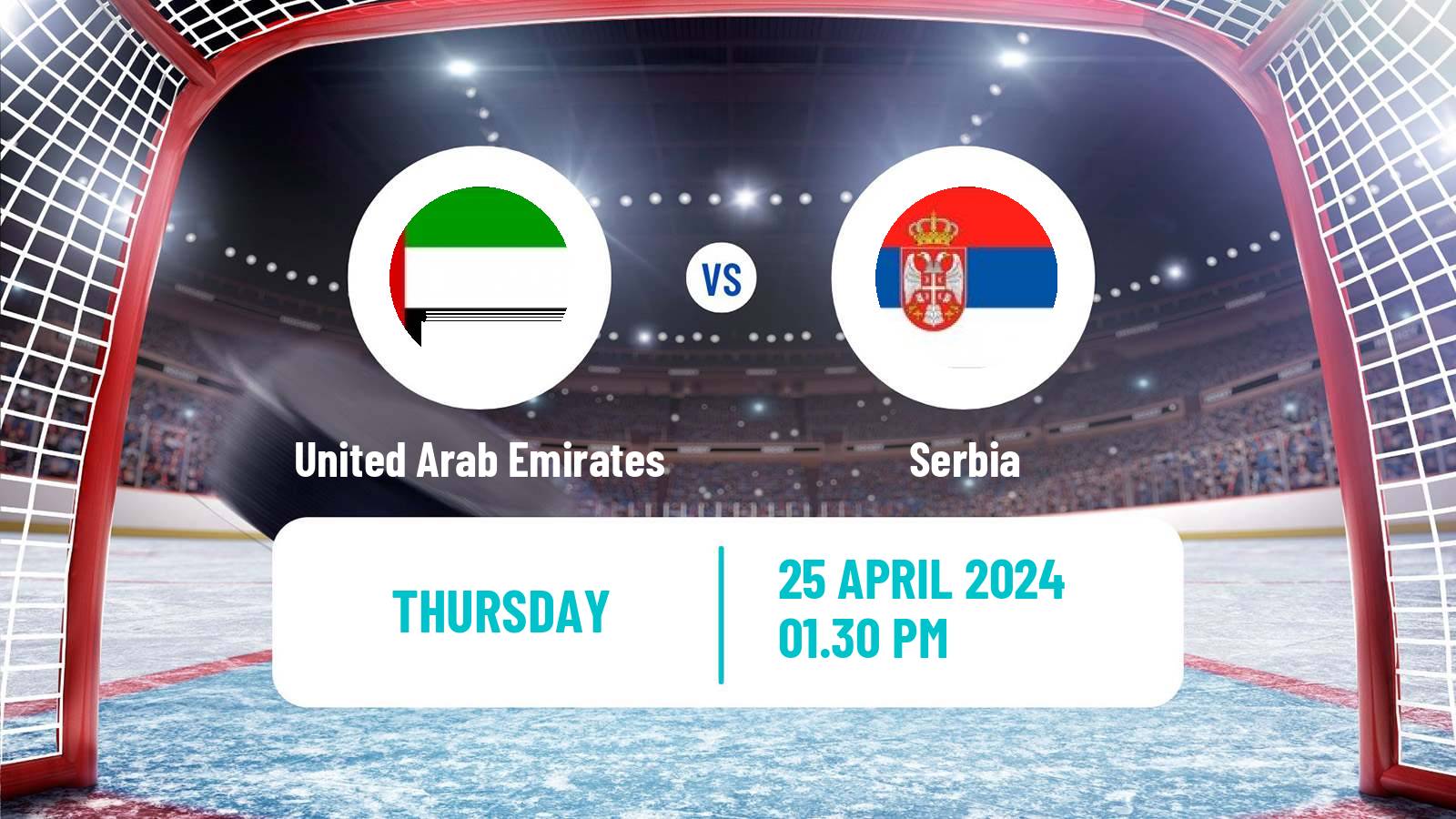 Hockey IIHF World Championship IIA United Arab Emirates - Serbia