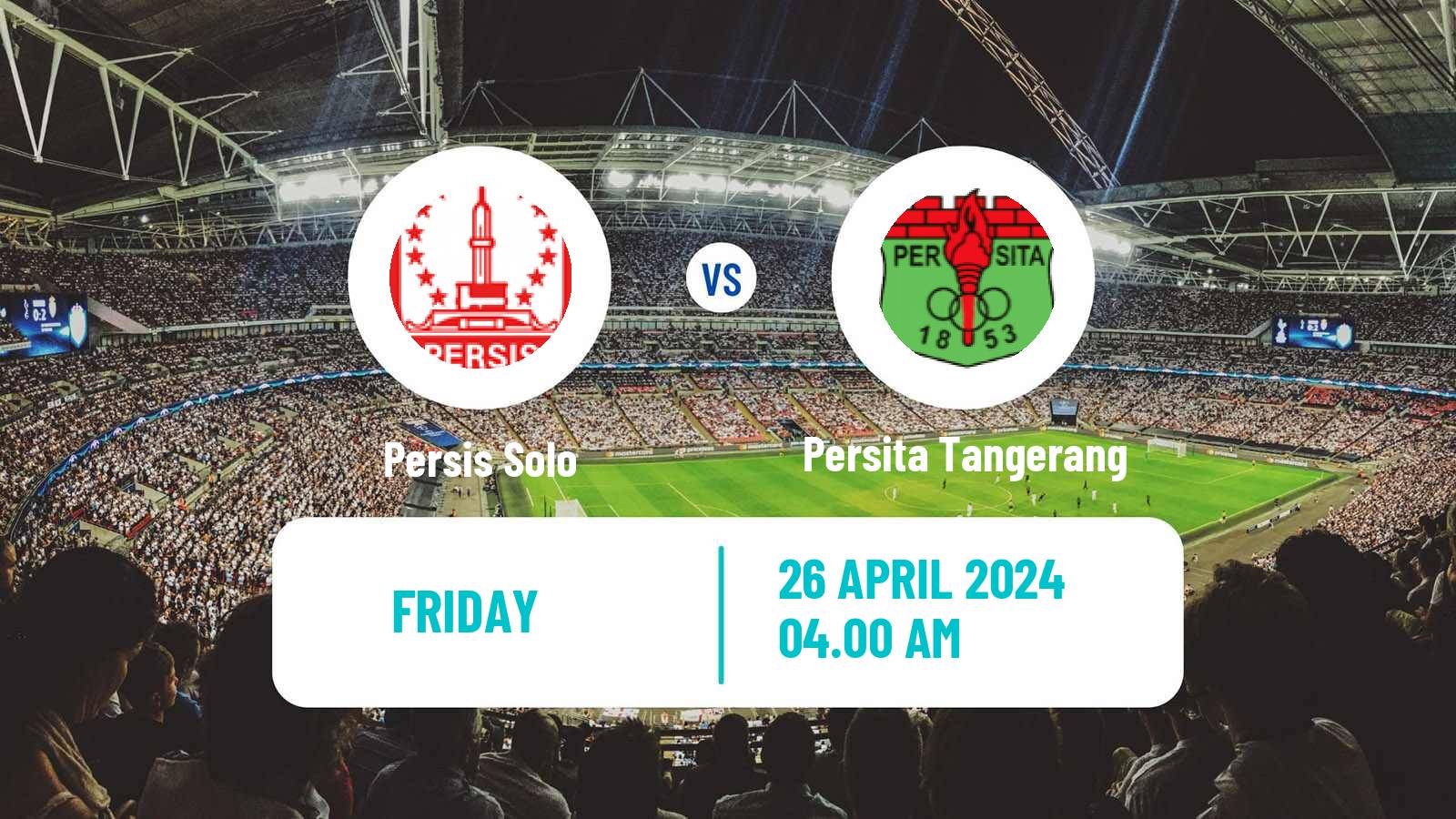 Soccer Indonesian Liga 1 Persis Solo - Persita Tangerang