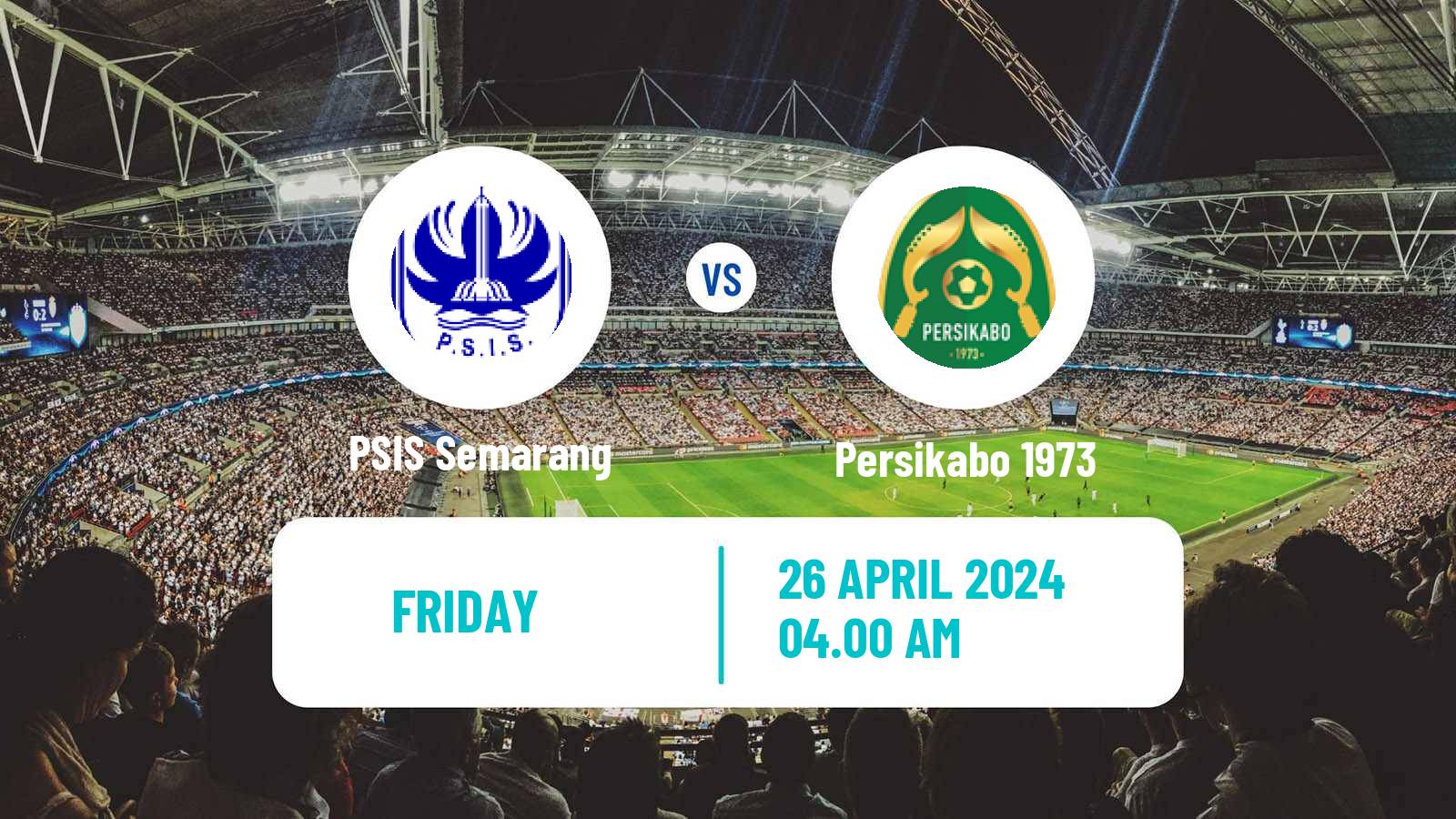 Soccer Indonesian Liga 1 PSIS Semarang - Persikabo 1973