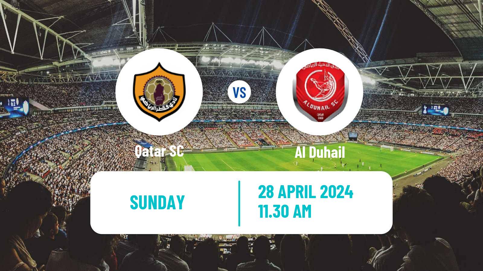 Soccer Qatar QSL Qatar SC - Al Duhail