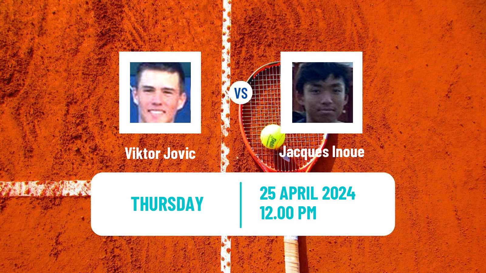 Tennis ITF M15 Kursumlijska Banja 2 Men Viktor Jovic - Jacques Inoue