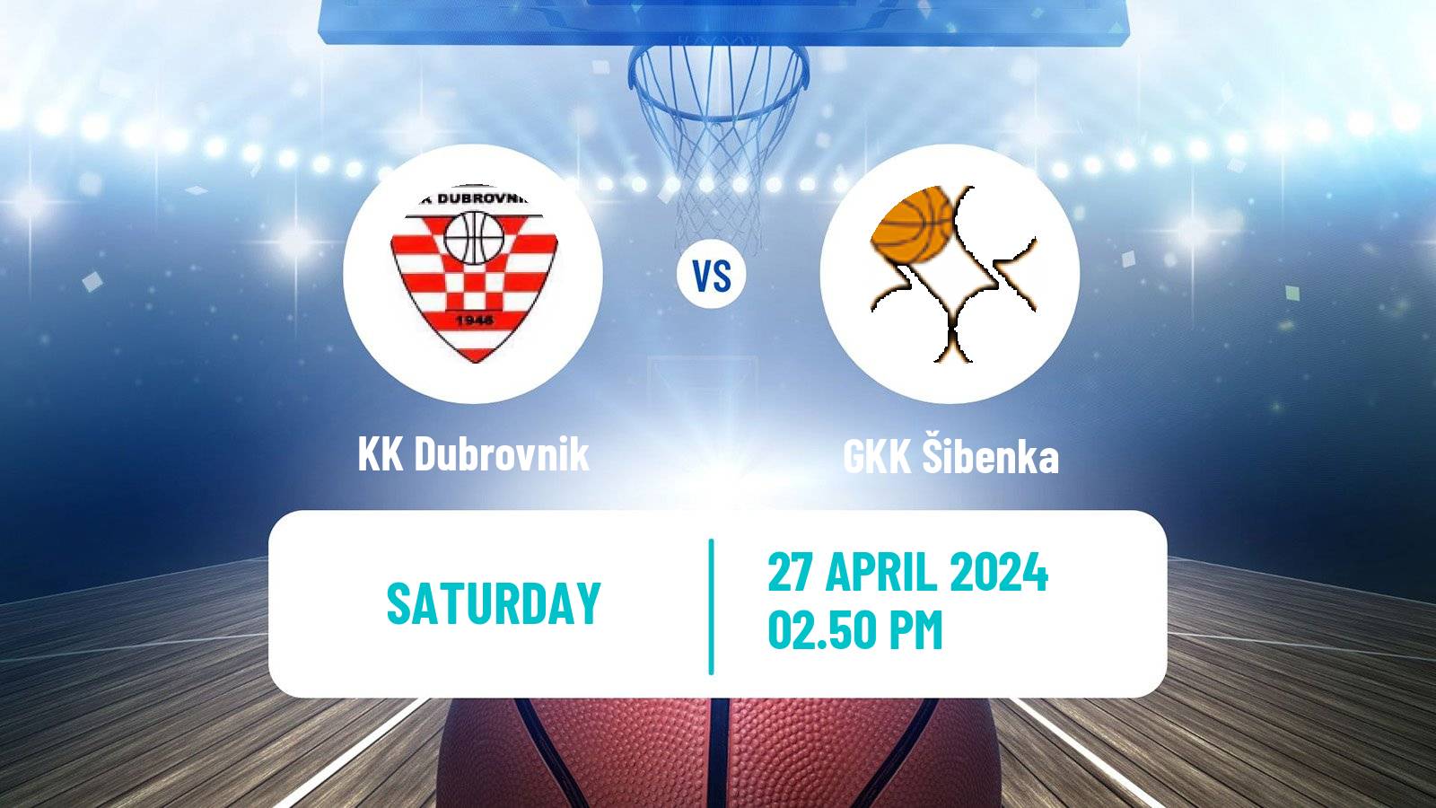 Basketball Croatian Premijer Liga Basketball Dubrovnik - GKK Šibenka
