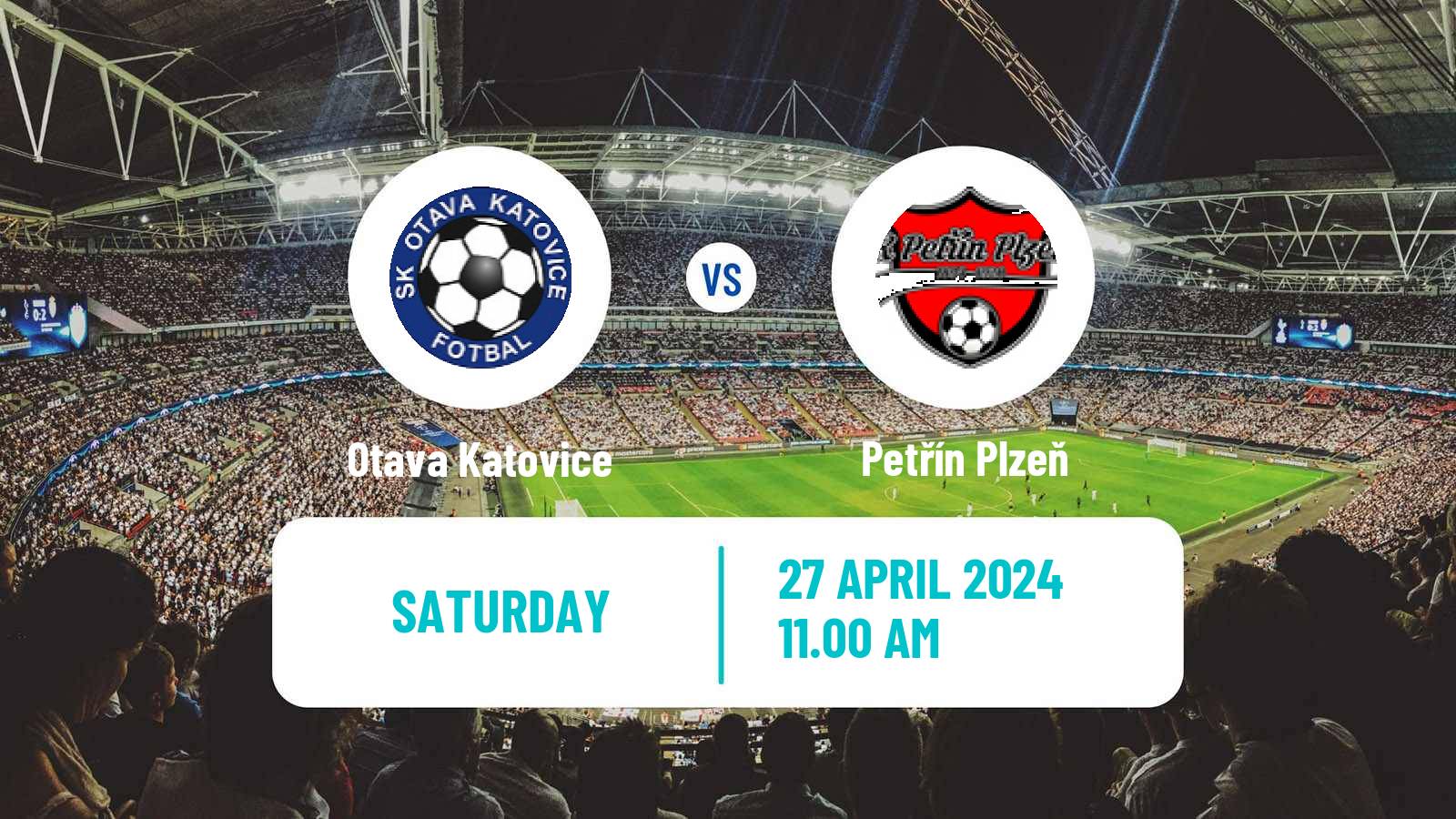 Soccer Czech Division A Otava Katovice - Petřín Plzeň