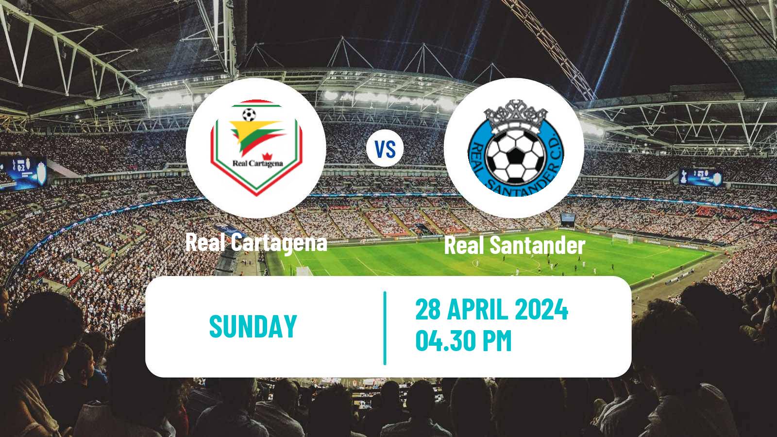 Soccer Colombian Primera B Real Cartagena - Real Santander